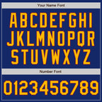 Custom Royal Gold-Crimson Authentic Baseball Jersey