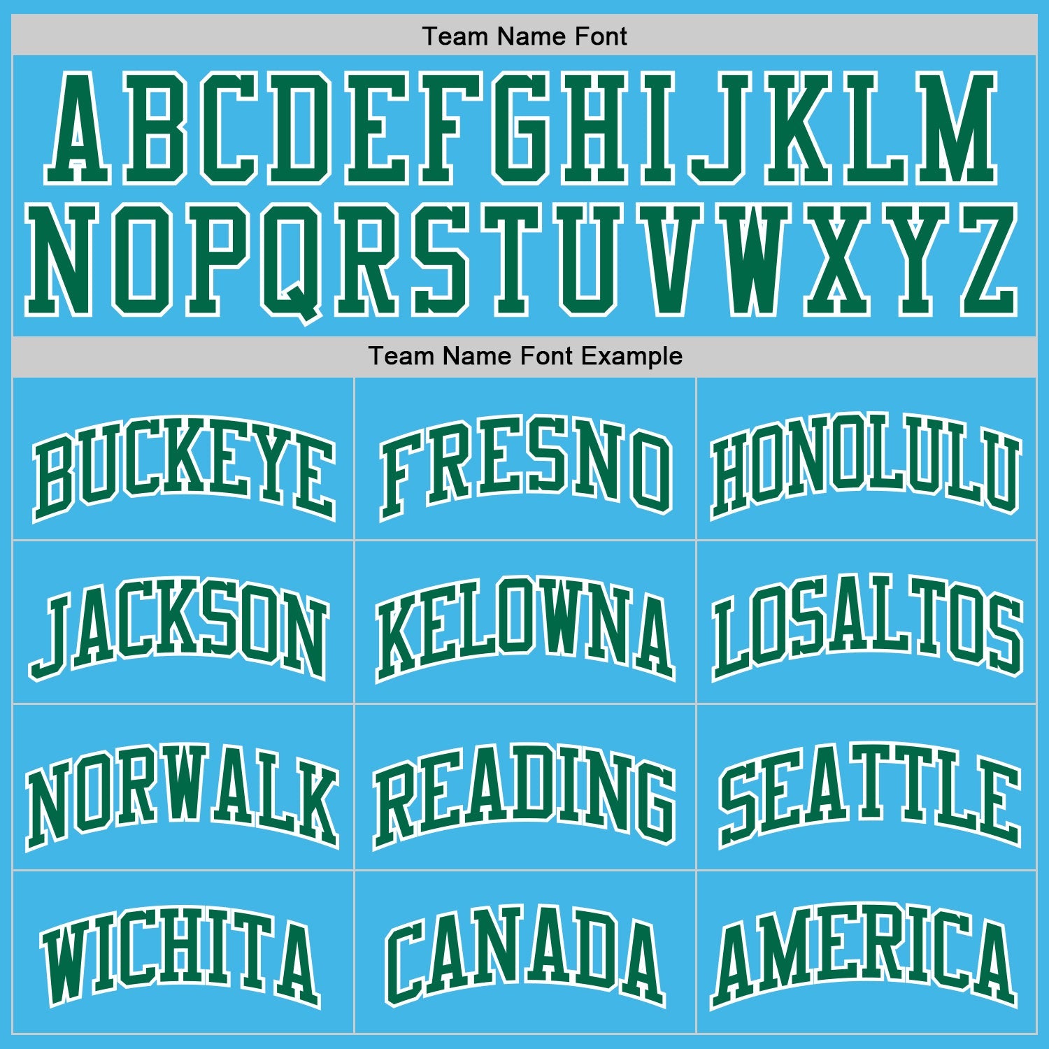 Custom Sky Blue Kelly Green-White Authentic Basketball Jersey