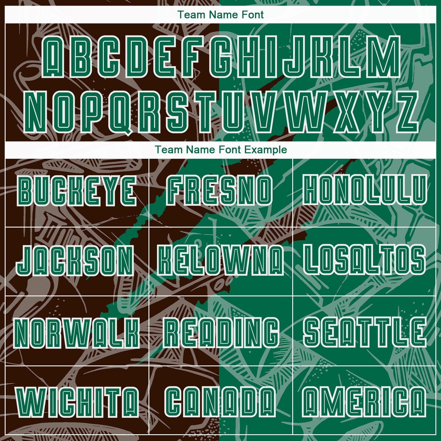 Custom Graffiti Pattern Kelly Green-Brown Scratch Sublimation Soccer Uniform Jersey