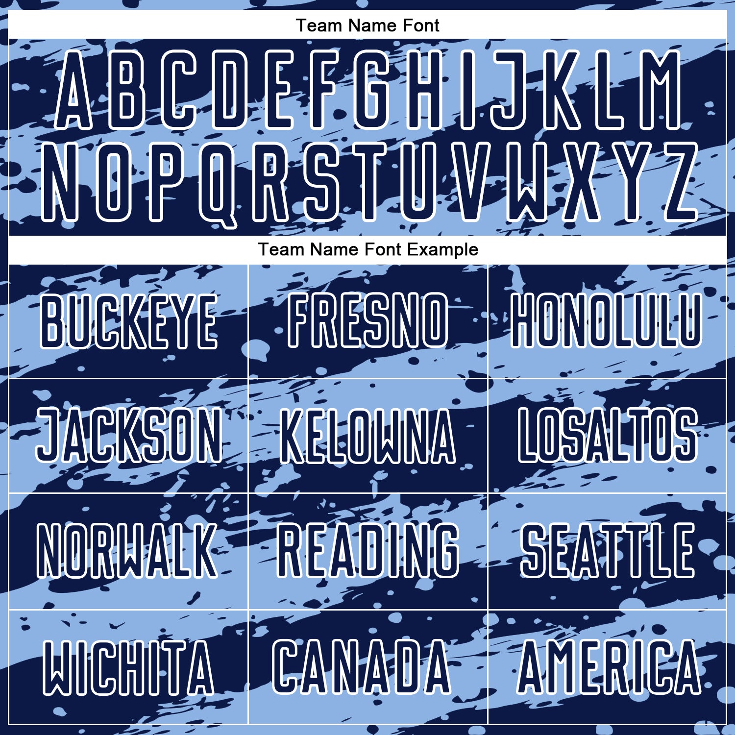 Custom Navy Light Blue-White Splash Sublimation Soccer Uniform Jersey