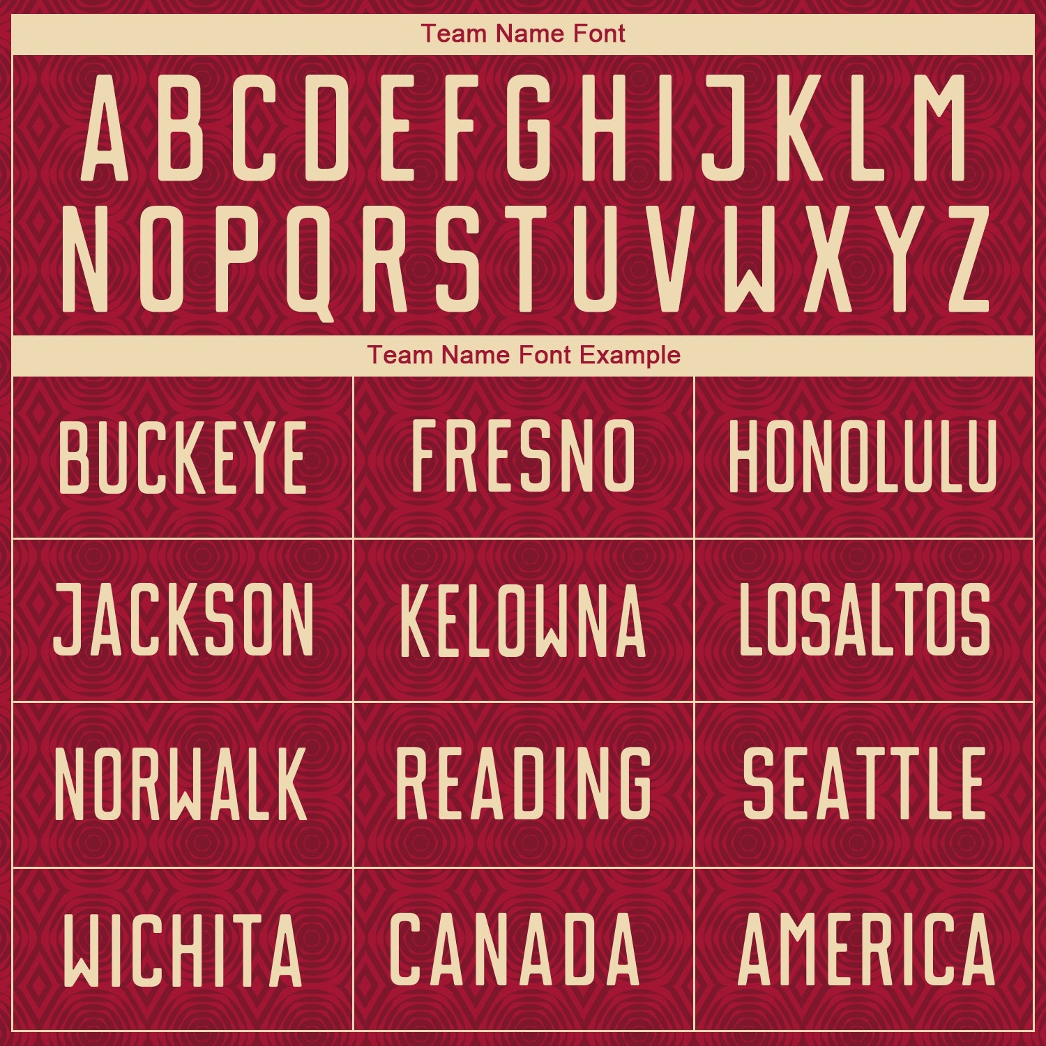 Custom Crimson Cream Geometric Shapes Sublimation Soccer Uniform Jersey