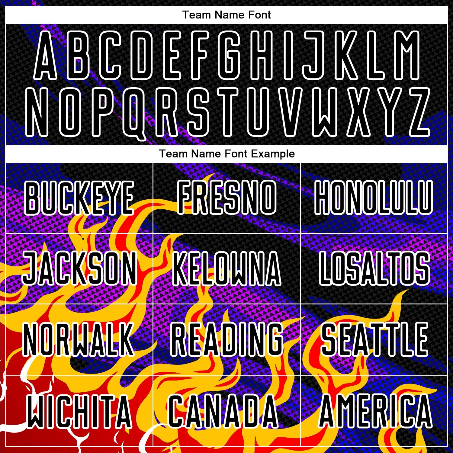 Custom Black Red-Purple Flame Sublimation Soccer Uniform Jersey