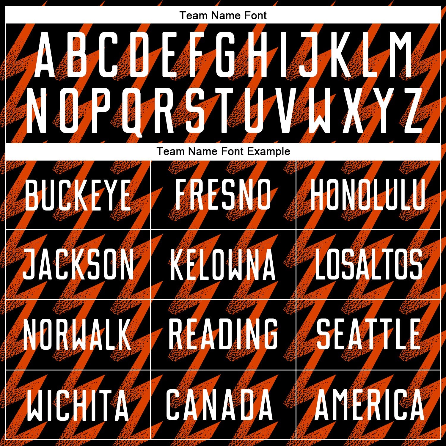 Custom Black White-Orange Zigzag Shape Sublimation Soccer Uniform Jersey