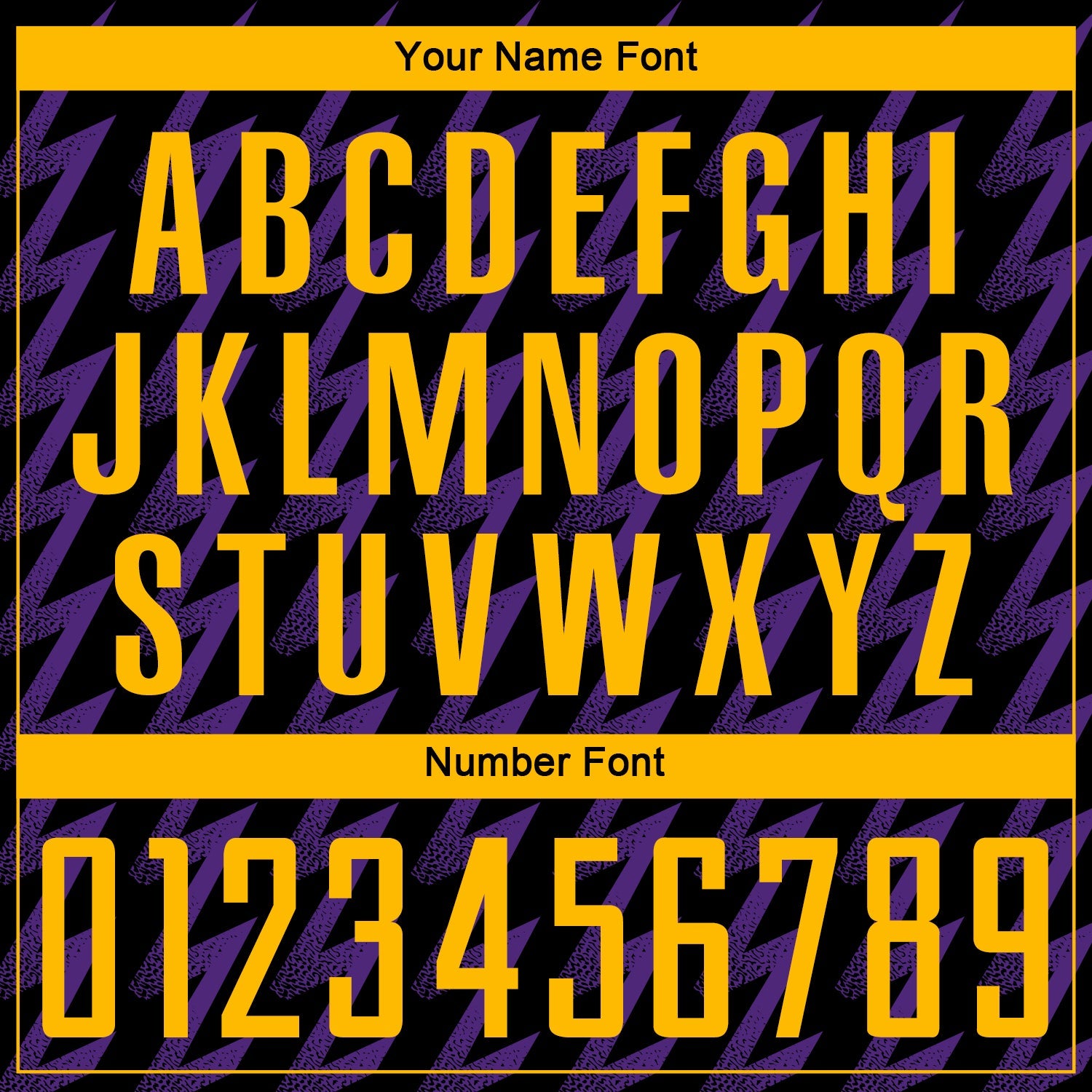 Custom Black Gold-Purple Zigzag Shape Sublimation Soccer Uniform Jersey