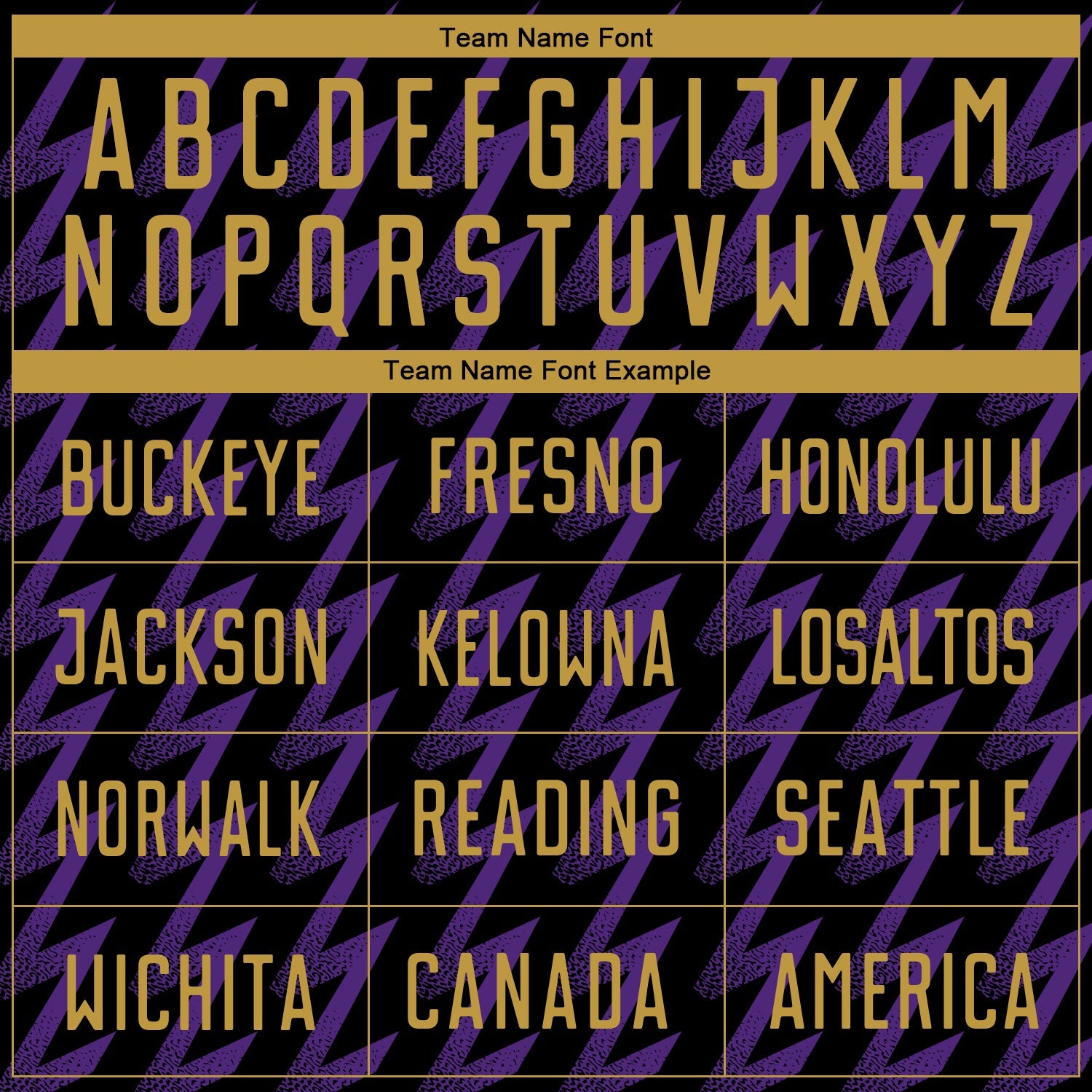 Custom Black Old Gold-Purple Zigzag Shape Sublimation Soccer Uniform Jersey