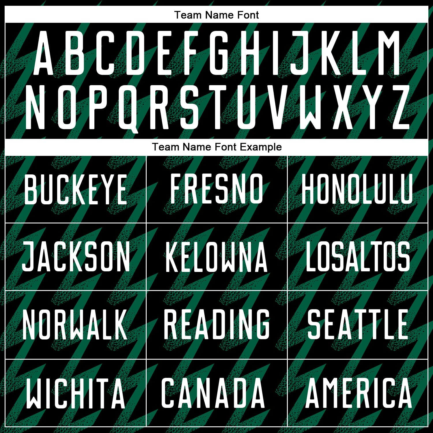 Custom Black White-Kelly Green Zigzag Shape Sublimation Soccer Uniform Jersey