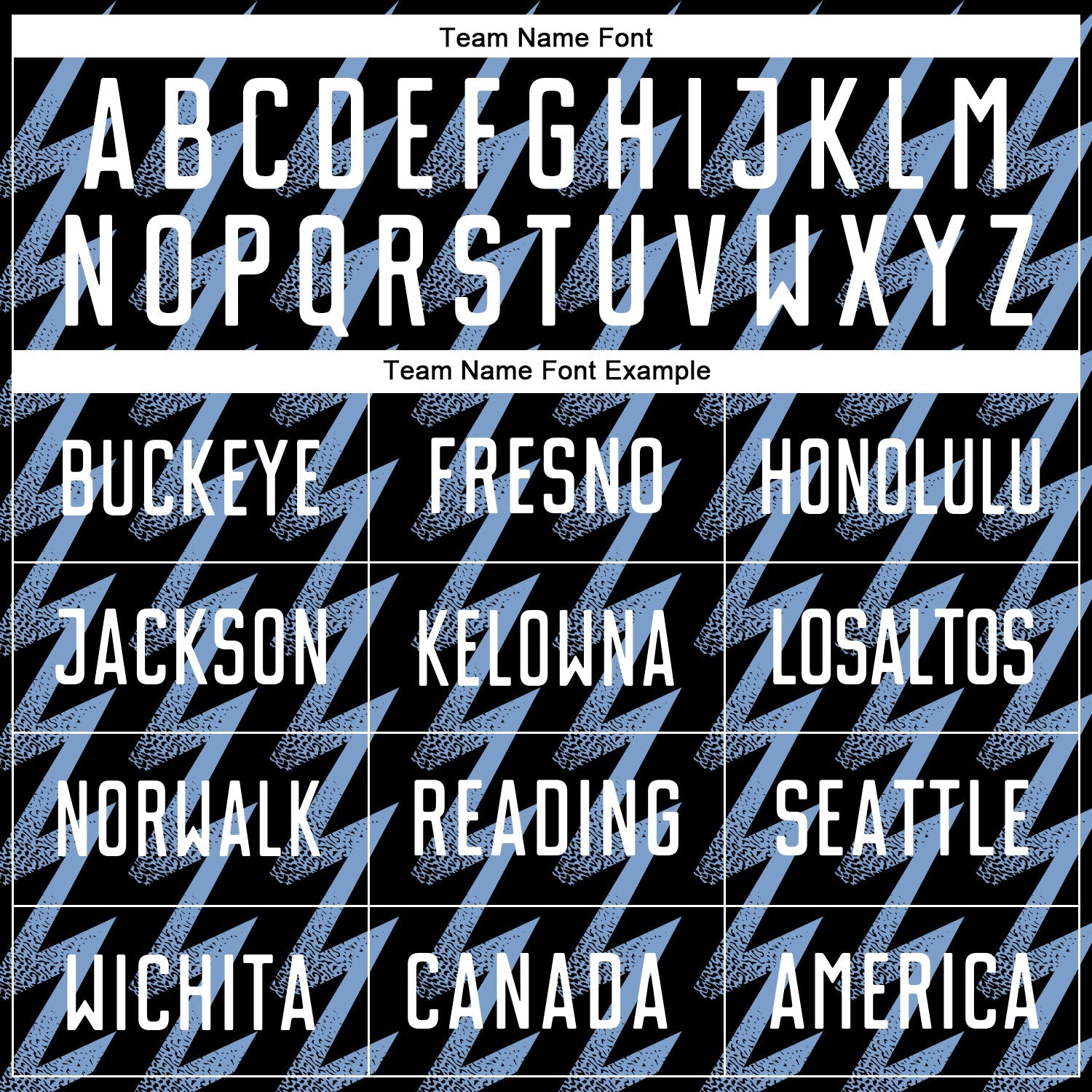 Custom Black White-Light Blue Zigzag Shape Sublimation Soccer Uniform Jersey