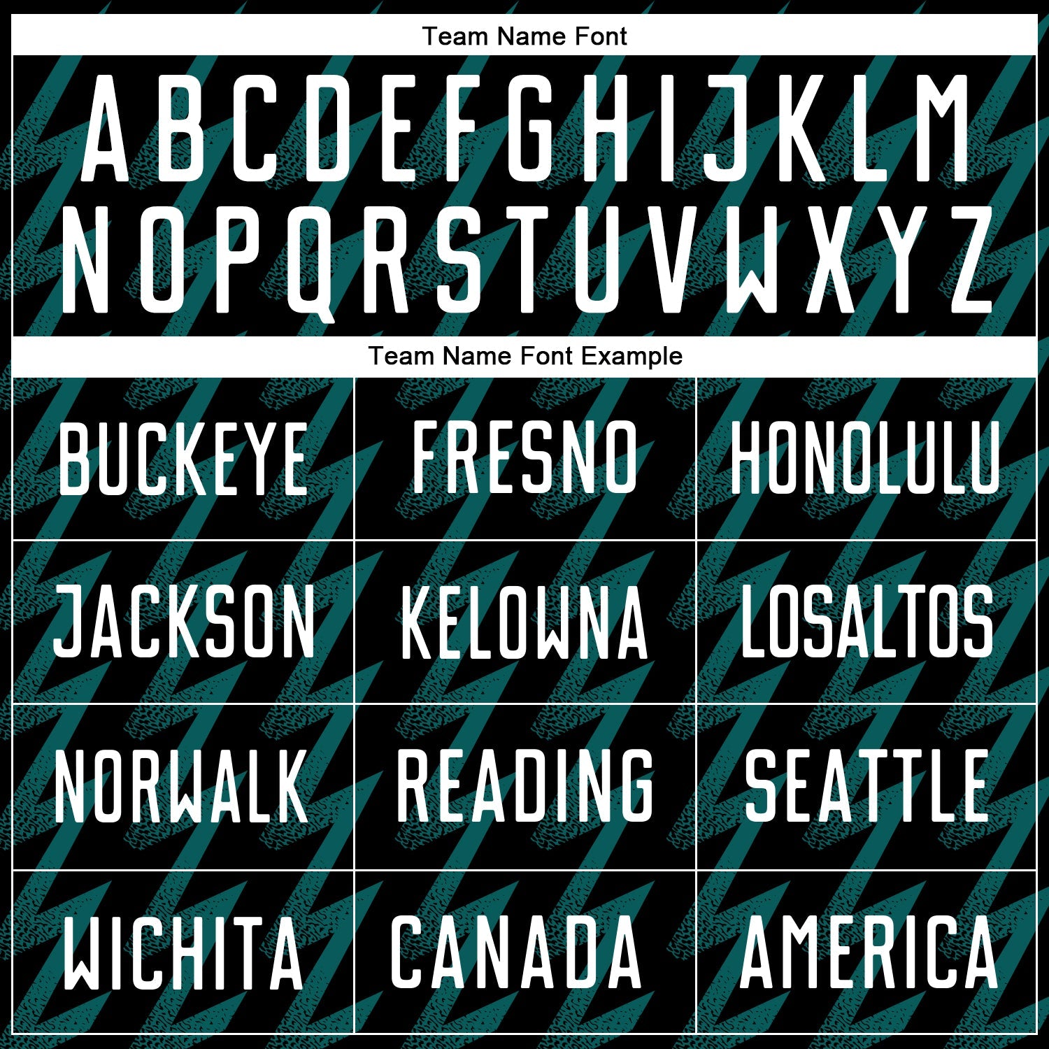 Custom Black White-Teal Zigzag Shape Sublimation Soccer Uniform Jersey