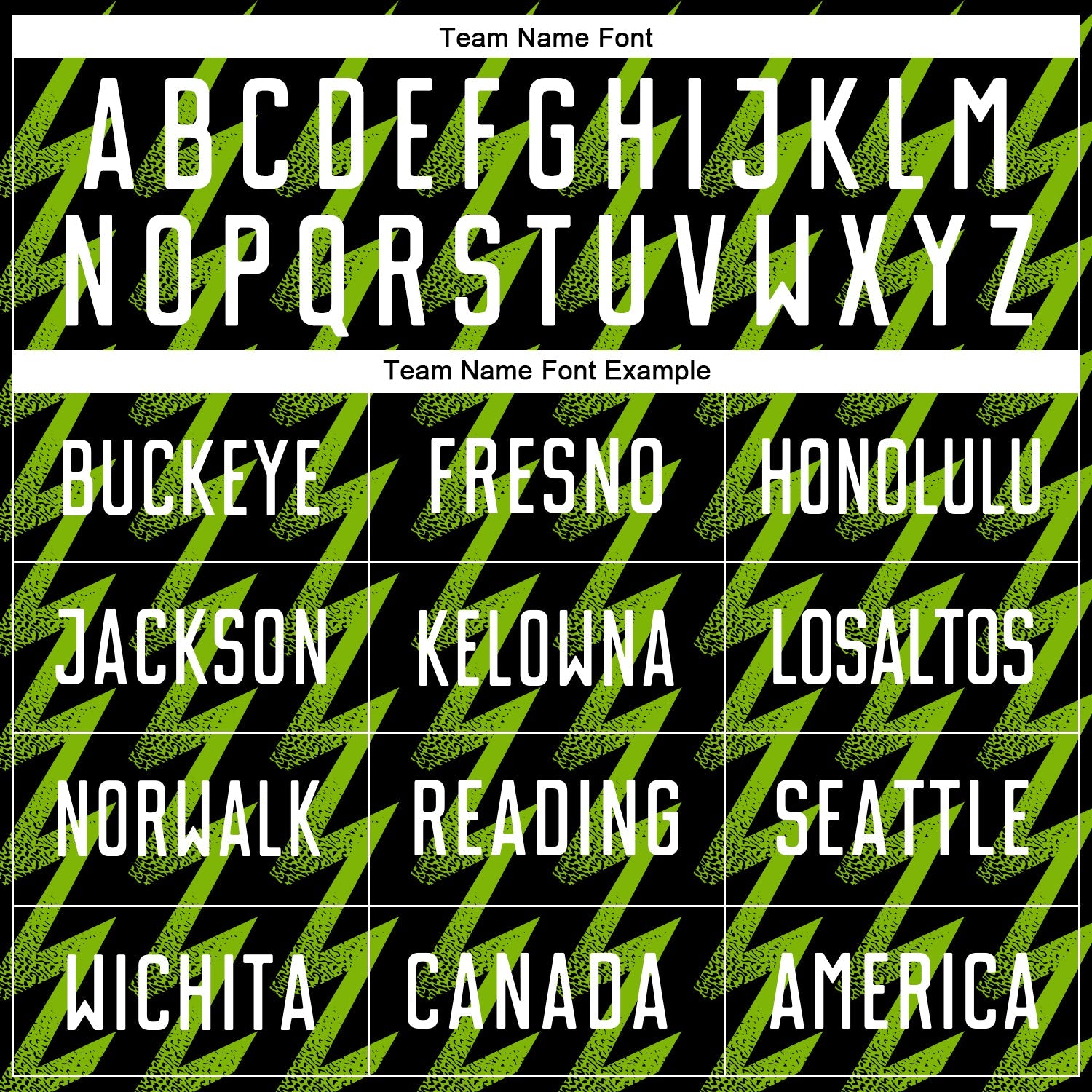 Custom Black White-Neon Green Zigzag Shape Sublimation Soccer Uniform Jersey