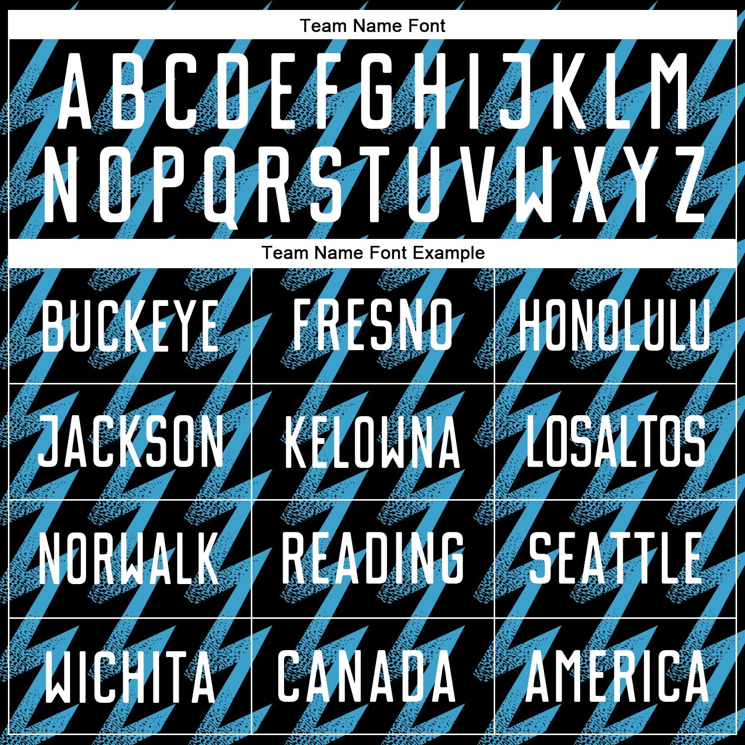 Custom Black White-Sky Blue Zigzag Shape Sublimation Soccer Uniform Jersey