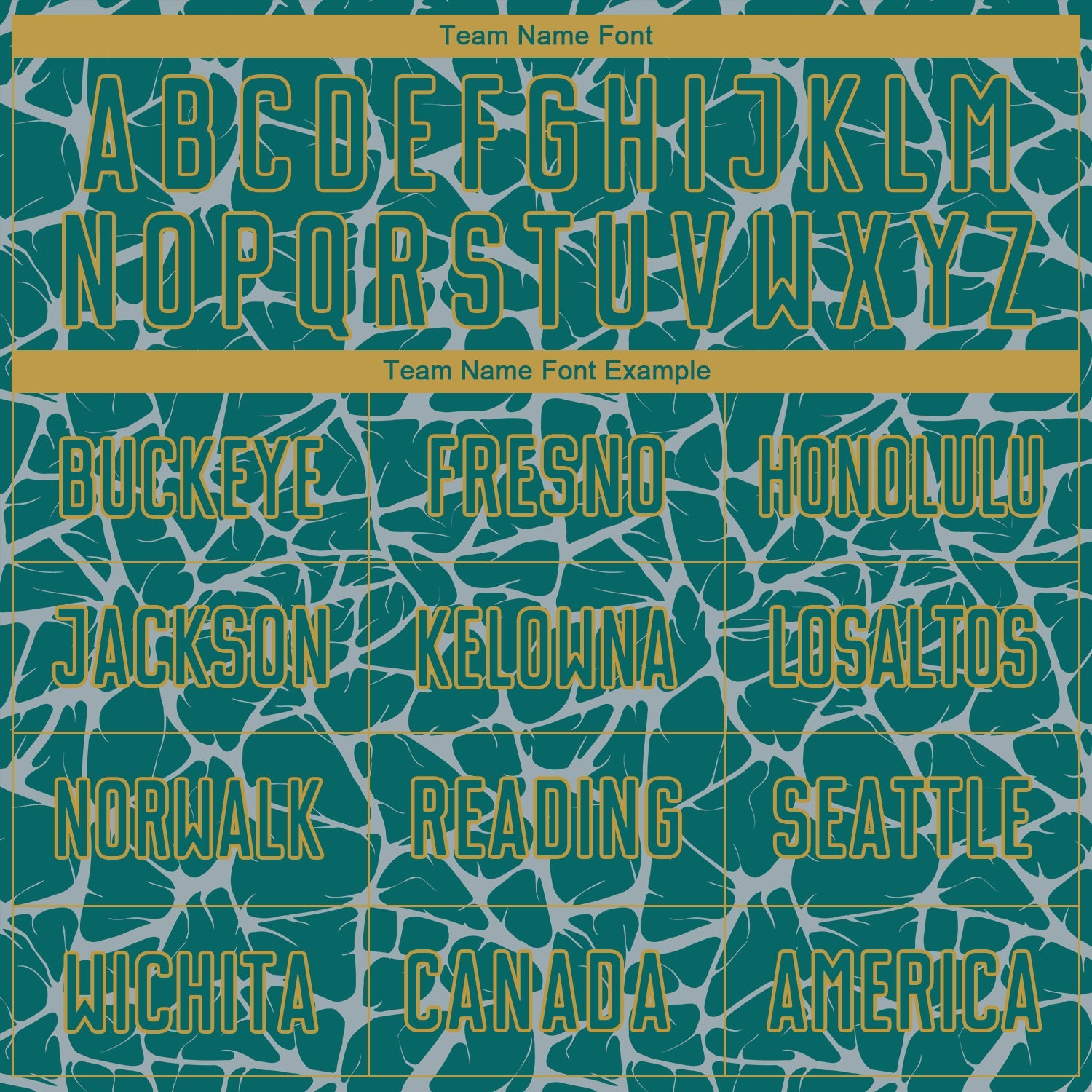 Custom Teal Gray-Old Gold Abstract Network Splash Sublimation Soccer Uniform Jersey