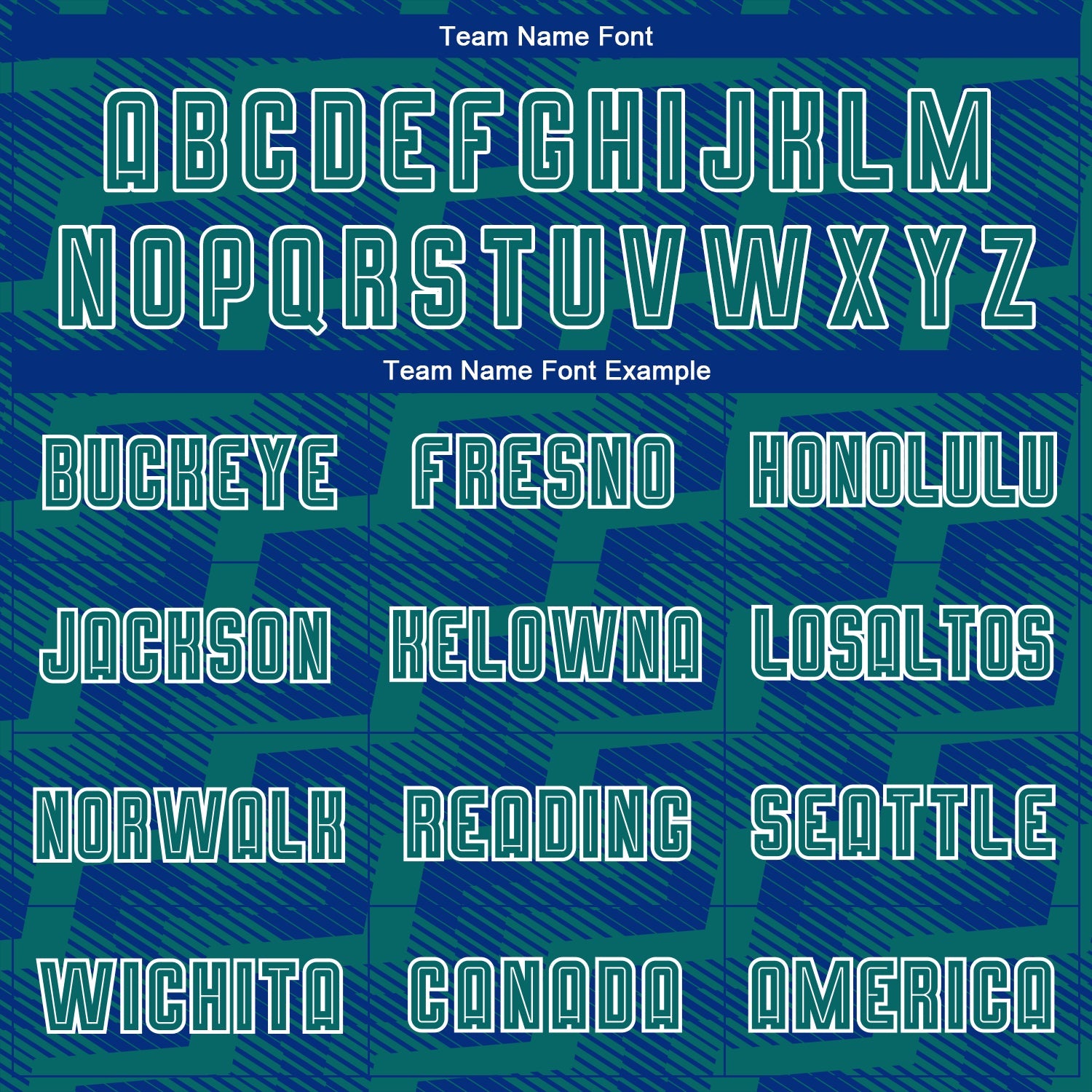 Custom Royal Teal-White Line Sublimation Soccer Uniform Jersey