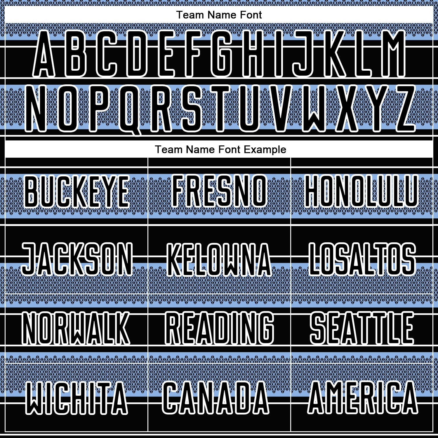 Custom Black Light Blue-White Geometric Shapes And Line Sublimation Soccer Uniform Jersey