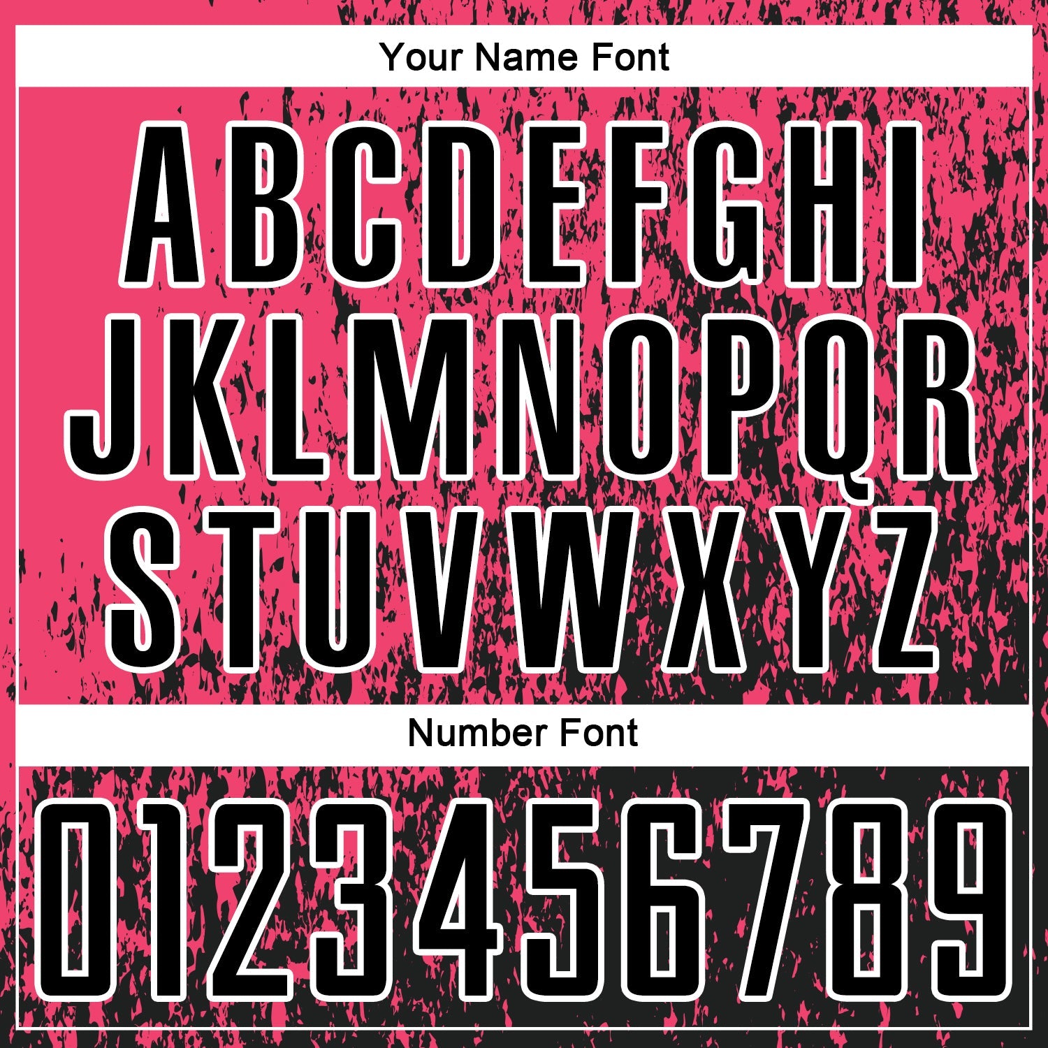 Custom Neon Pink Black-White Abstract Fragment Art Sublimation Soccer Uniform Jersey