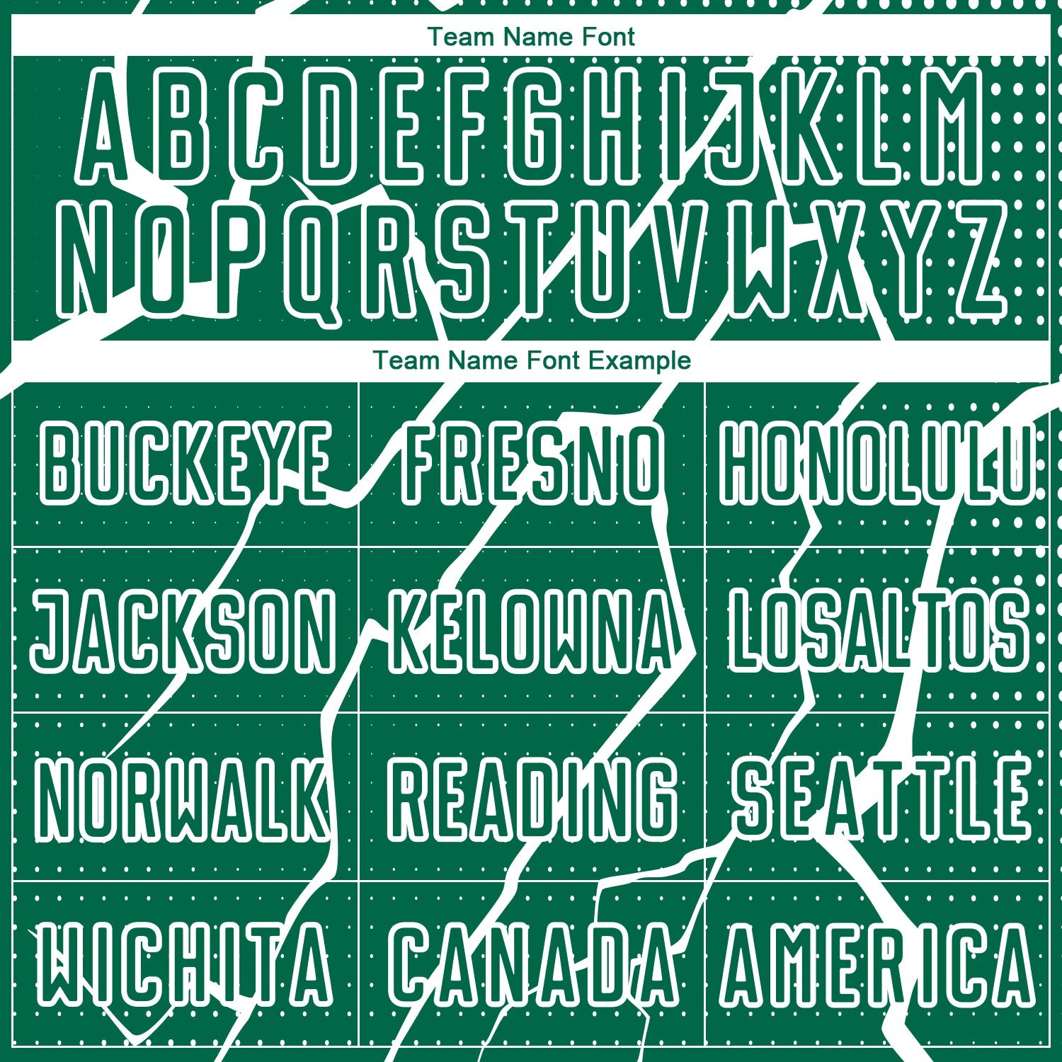 Custom Kelly Green White Lightning Sublimation Soccer Uniform Jersey