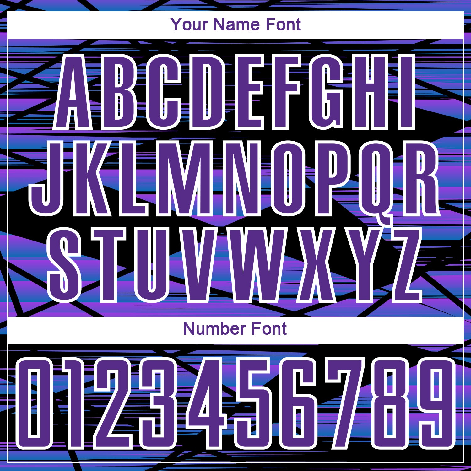 Custom Black Purple-White Line Sublimation Soccer Uniform Jersey