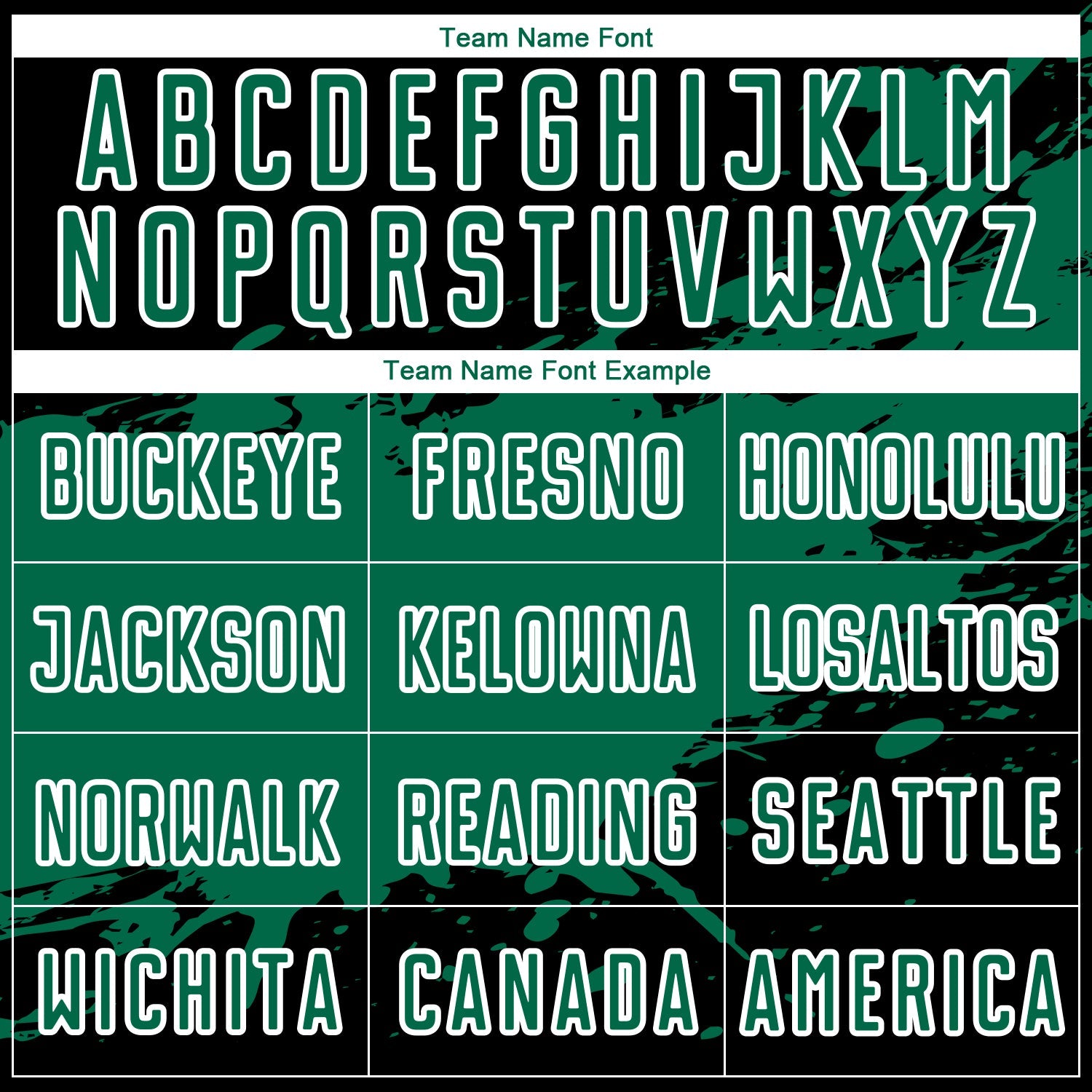 Custom Black Kelly Green-White Splash Sublimation Soccer Uniform Jersey