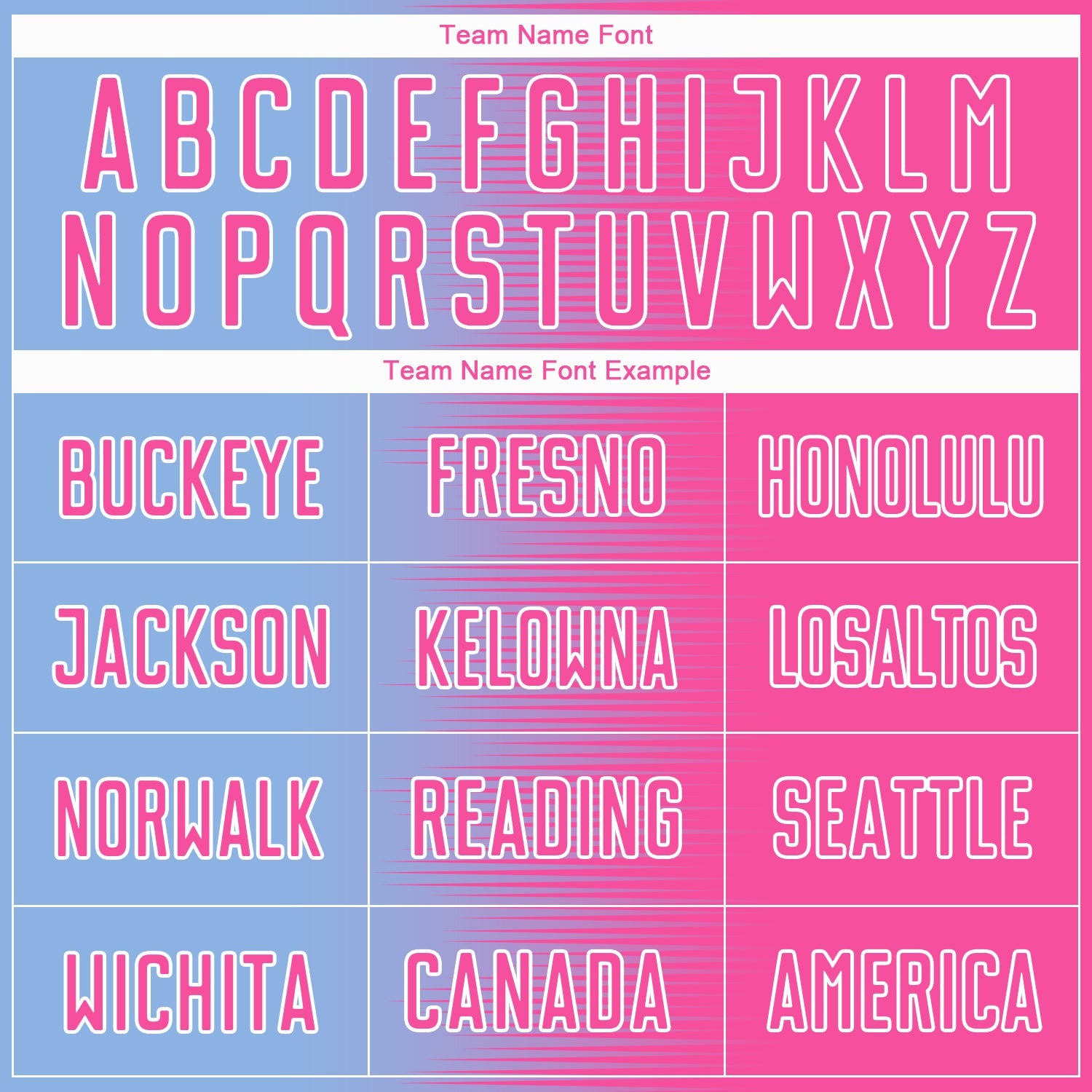 Custom Light Blue Pink-White Gradient Line Sublimation Soccer Uniform Jersey