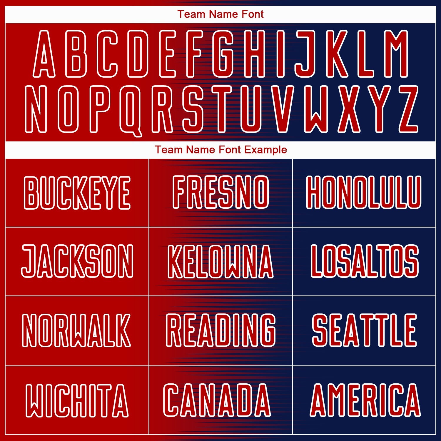 Custom Navy Red-White Gradient Line Sublimation Soccer Uniform Jersey