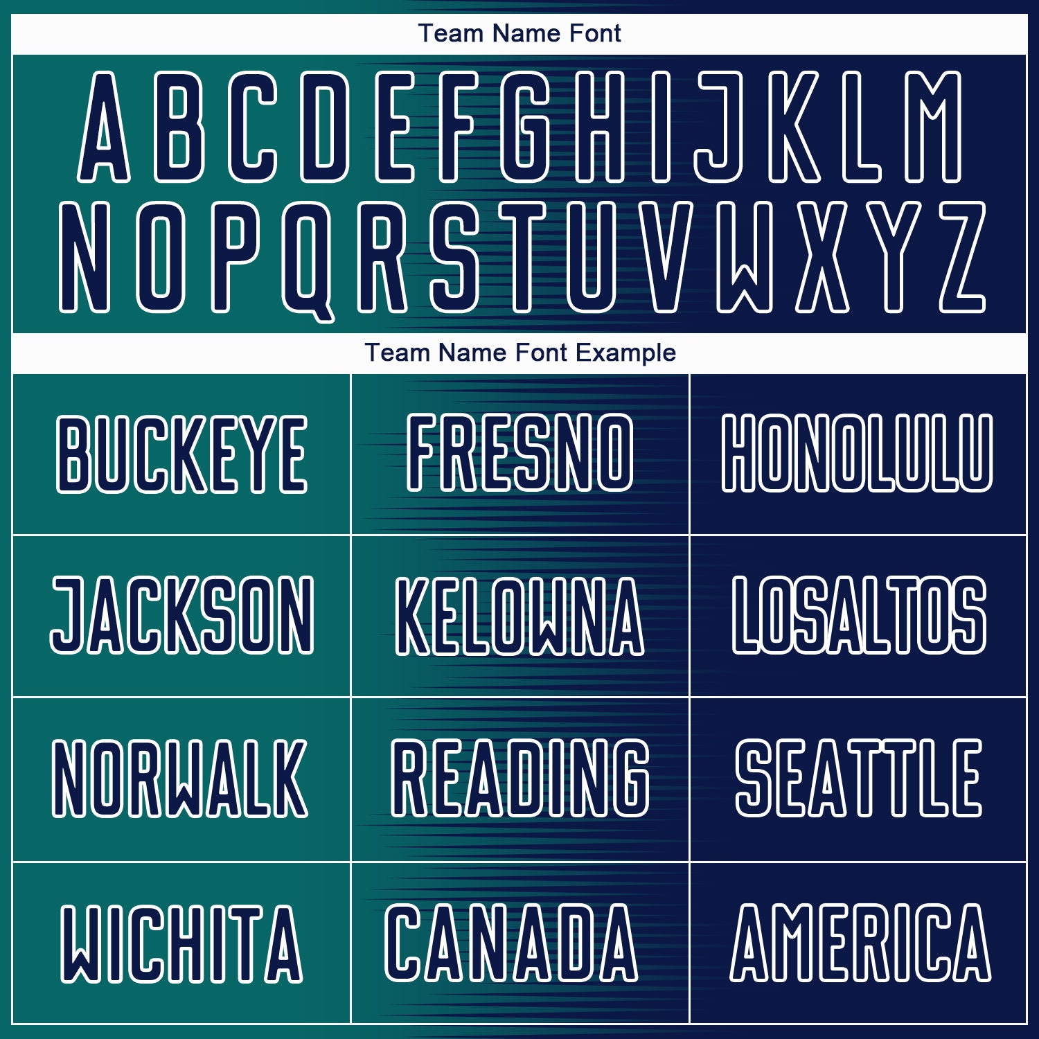 Custom Navy Teal-White Gradient Line Sublimation Soccer Uniform Jersey