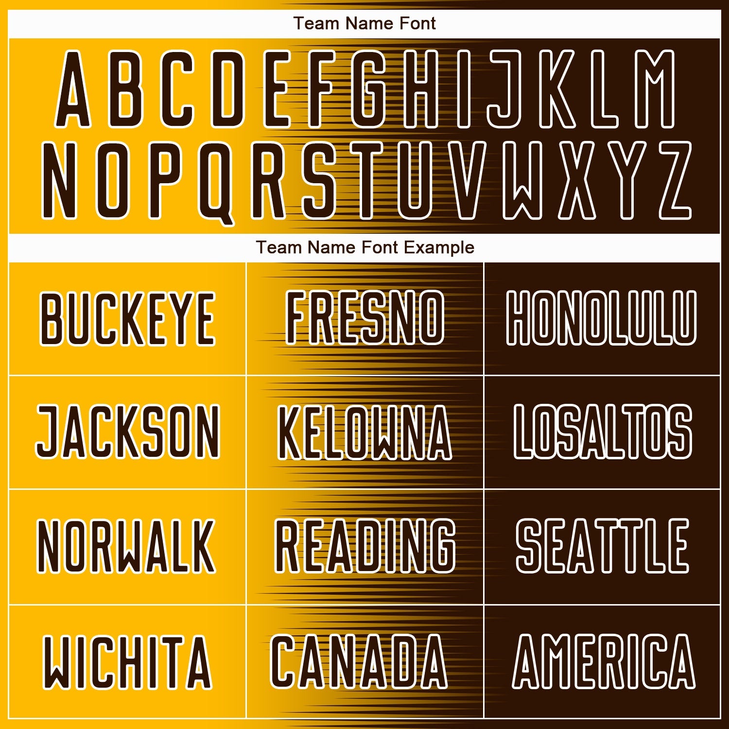 Custom Brown Gold-White Gradient Line Sublimation Soccer Uniform Jersey