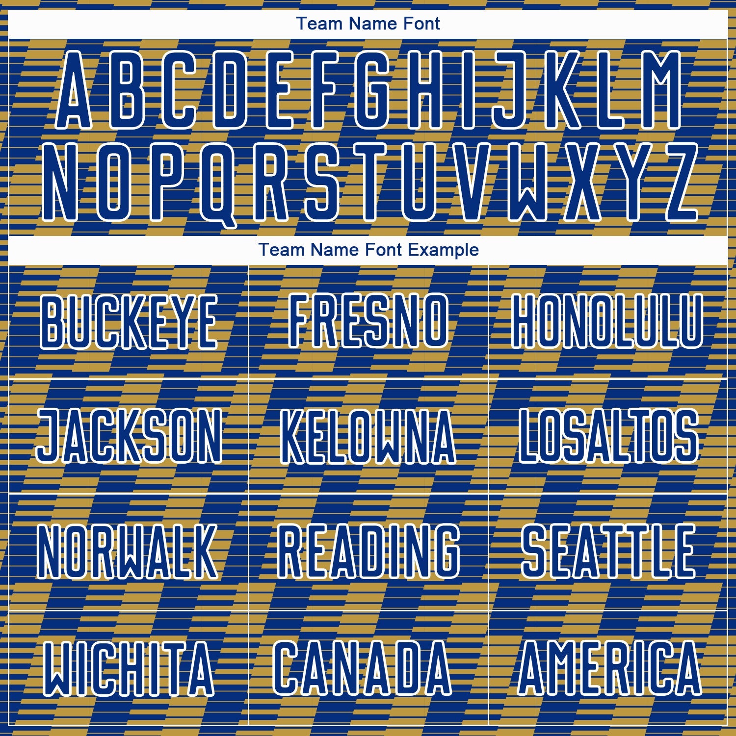 Custom Royal Old Gold-White Line Sublimation Soccer Uniform Jersey