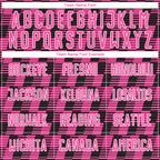 Custom Black Pink-White Line Sublimation Soccer Uniform Jersey