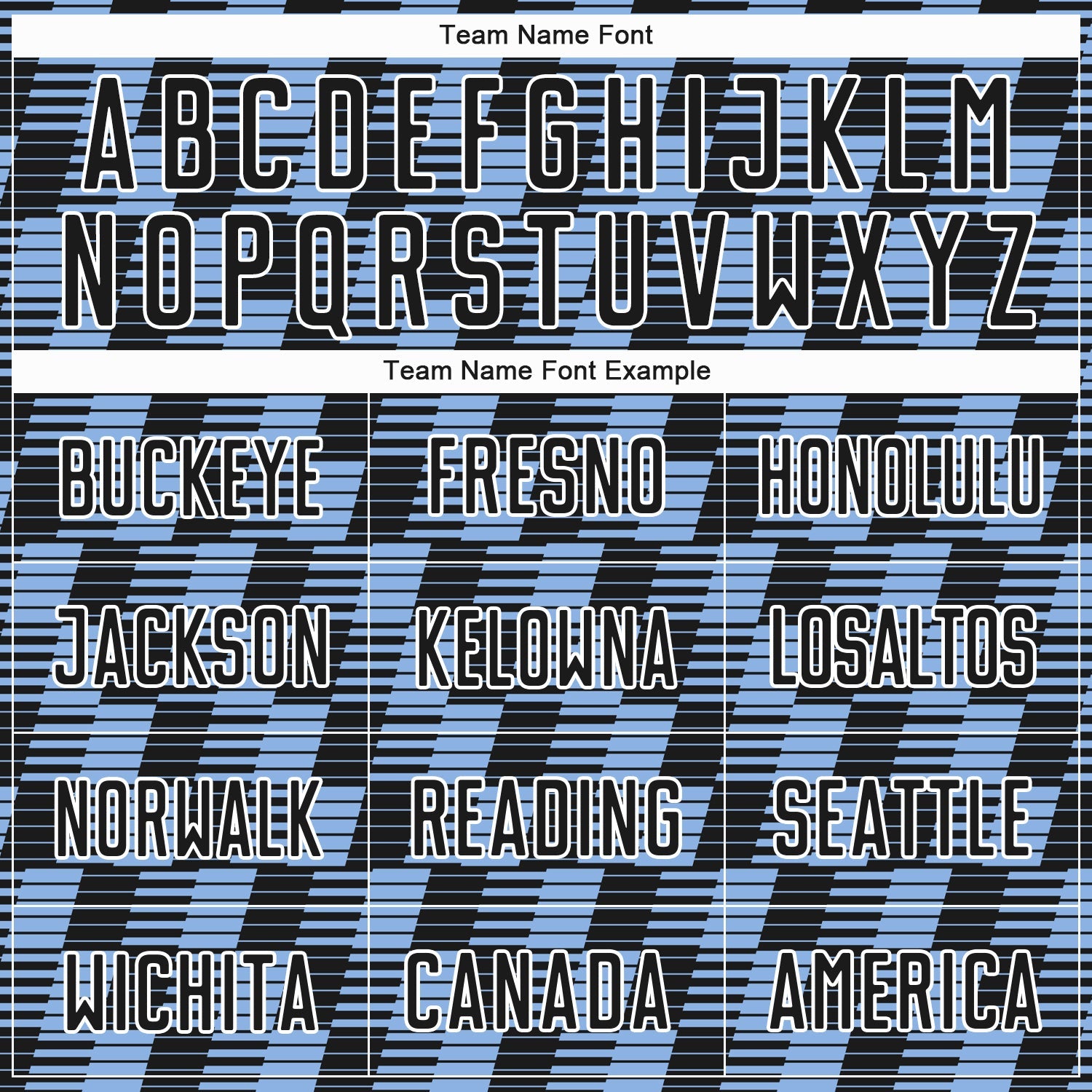 Custom Black Light Blue-White Line Sublimation Soccer Uniform Jersey