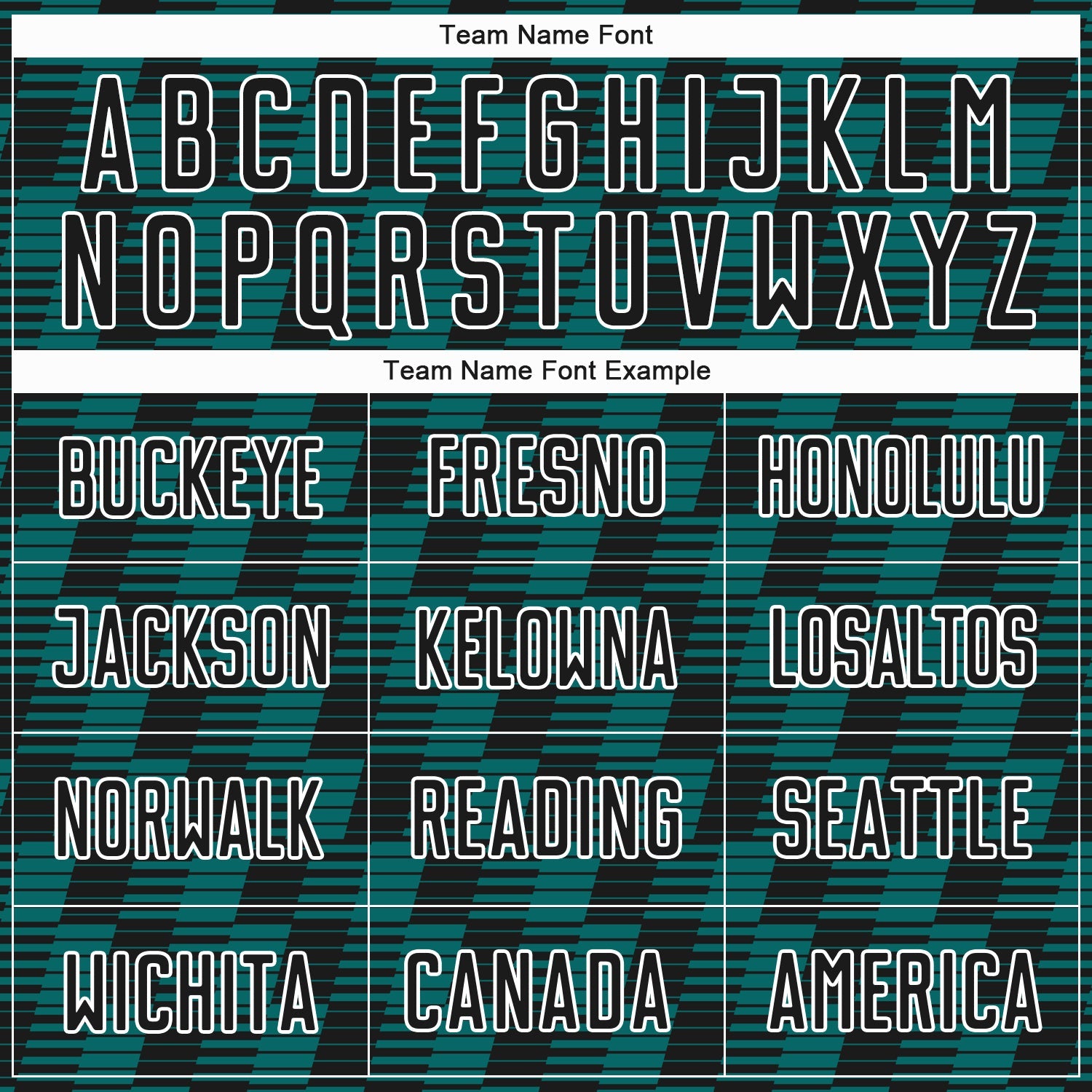 Custom Black Teal-White Line Sublimation Soccer Uniform Jersey