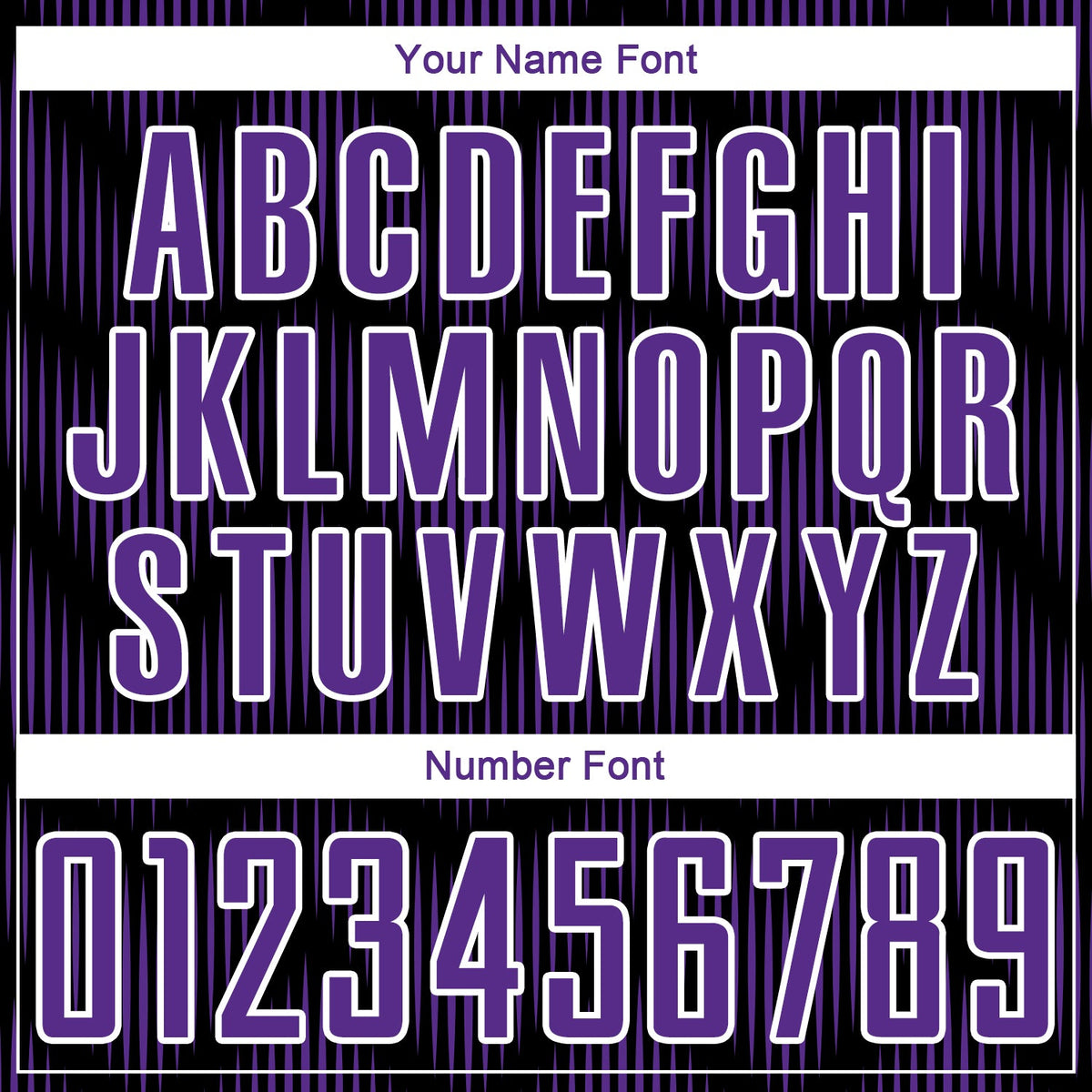 Custom Black Purple-White Line Sublimation Soccer Uniform Jersey