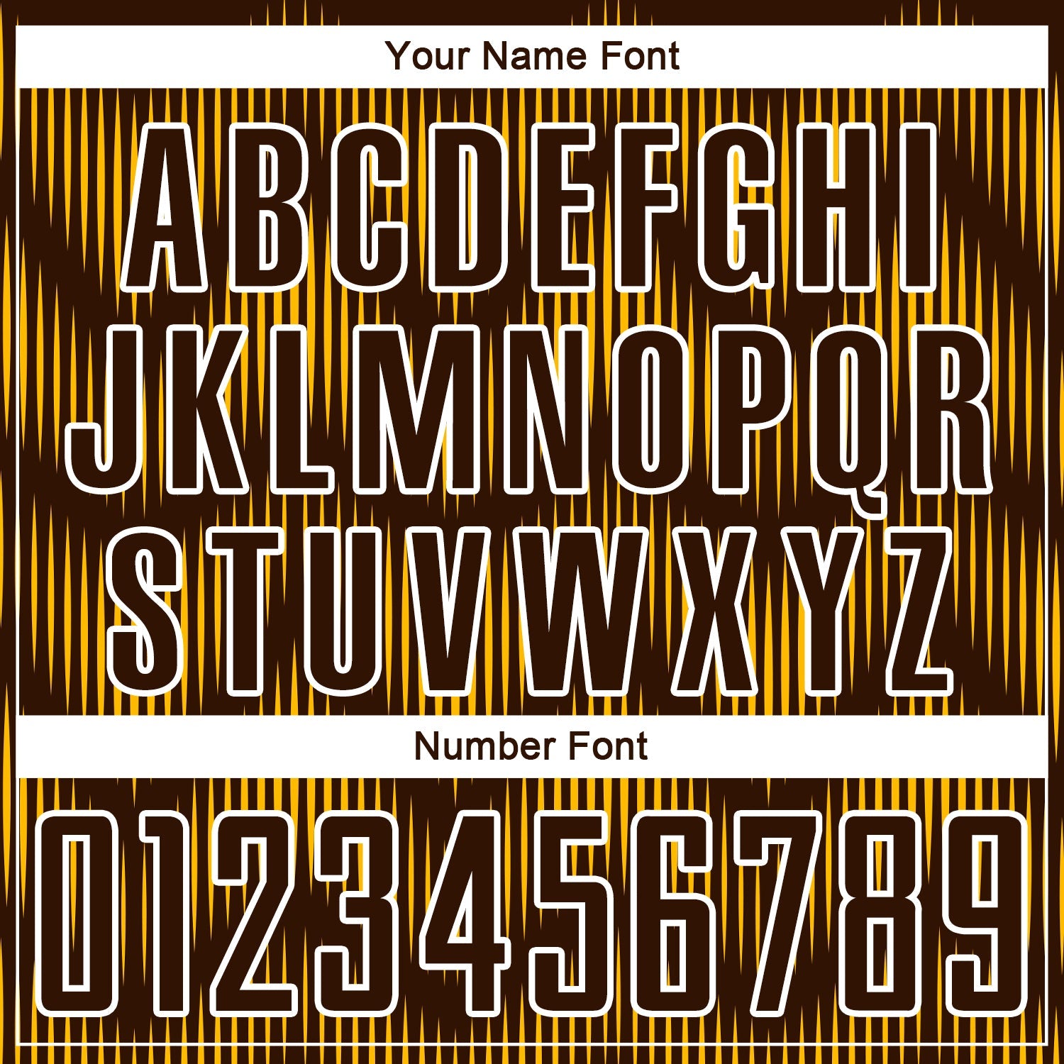 Custom Brown Gold-White Line Sublimation Soccer Uniform Jersey
