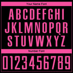 Custom Black Pink Sublimation Soccer Uniform Jersey