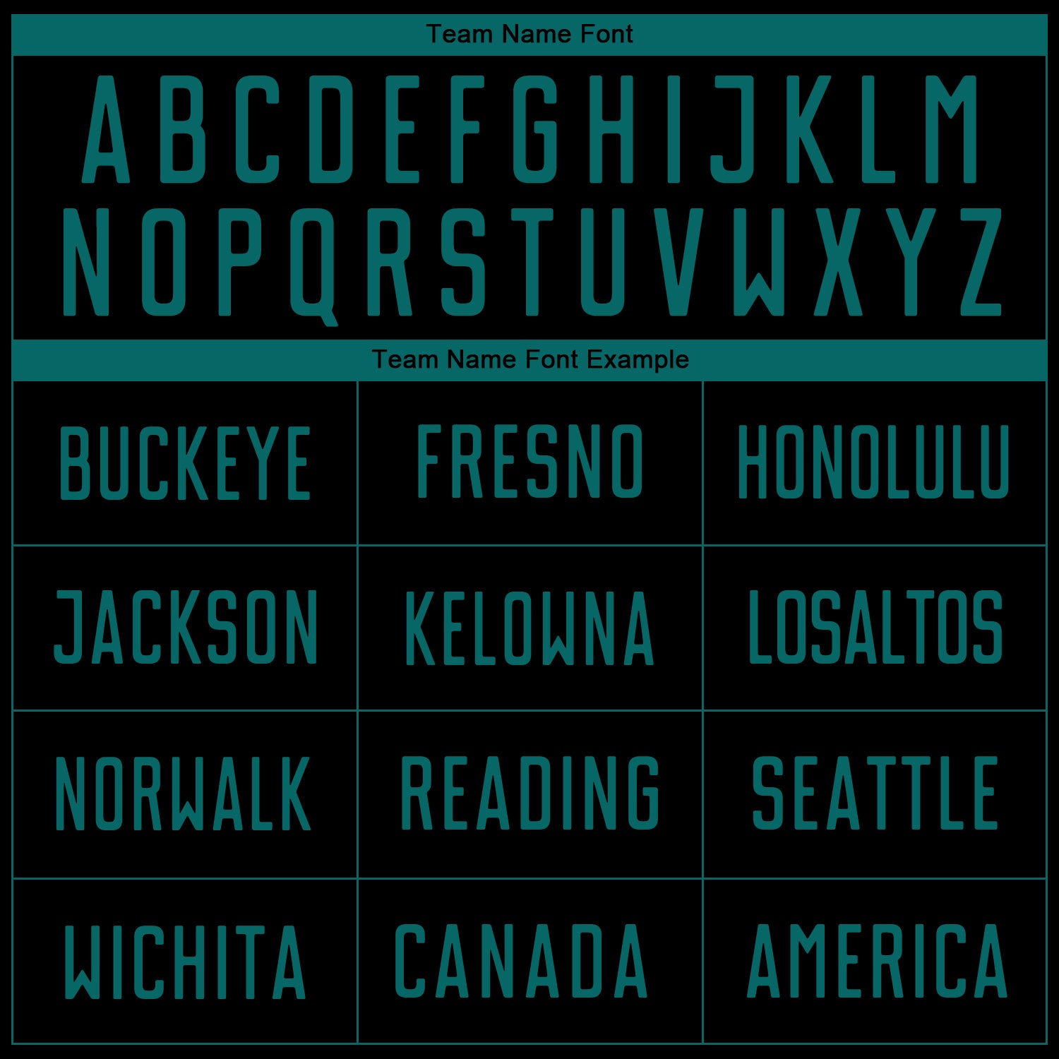 Custom Black Teal Sublimation Soccer Uniform Jersey