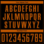 Custom Black Texas Orange Sublimation Soccer Uniform Jersey