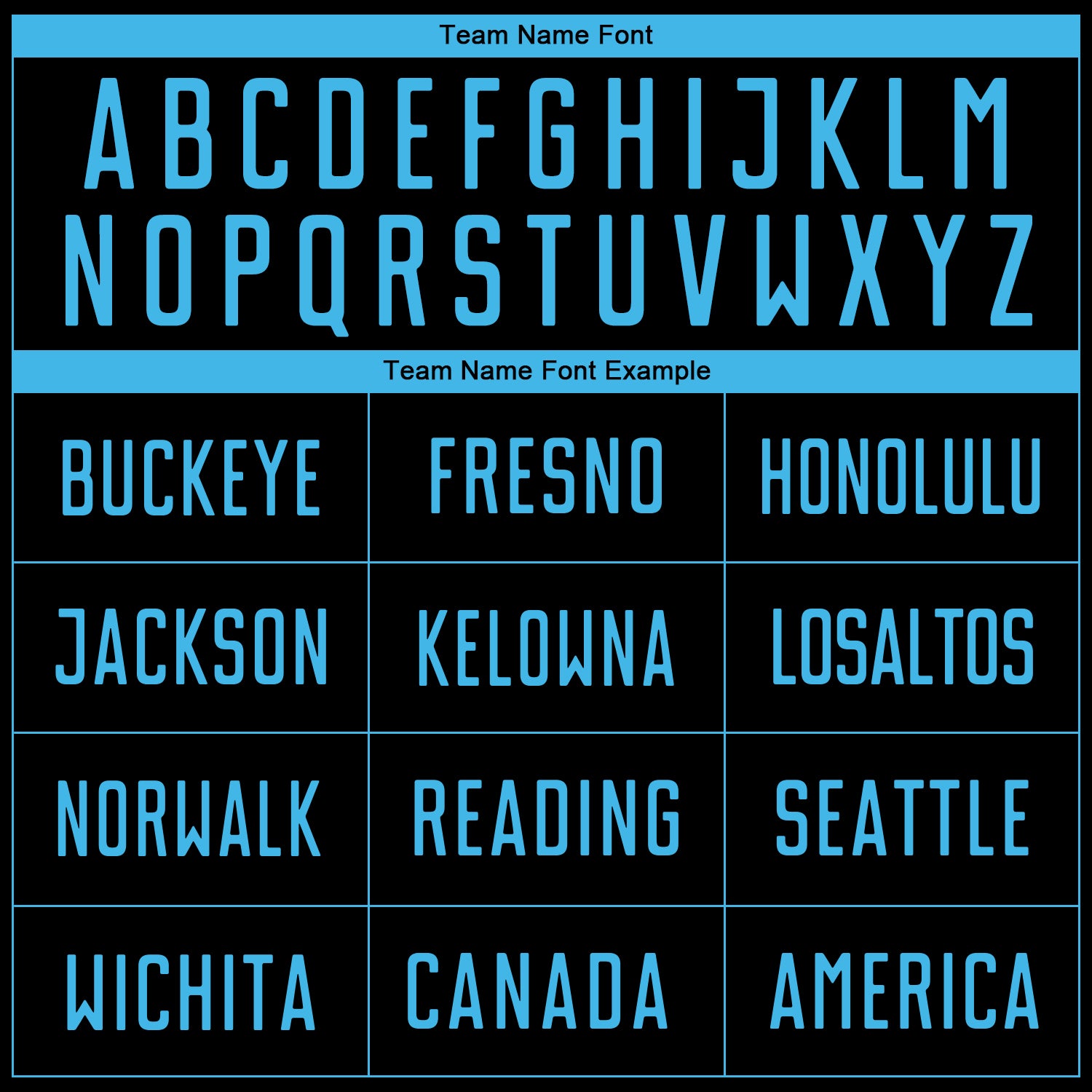 Custom Black Sky Blue Sublimation Soccer Uniform Jersey