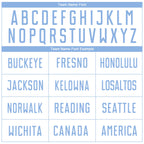 Custom White Light Blue Sublimation Soccer Uniform Jersey