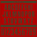 Custom Red Olive Sublimation Soccer Uniform Jersey