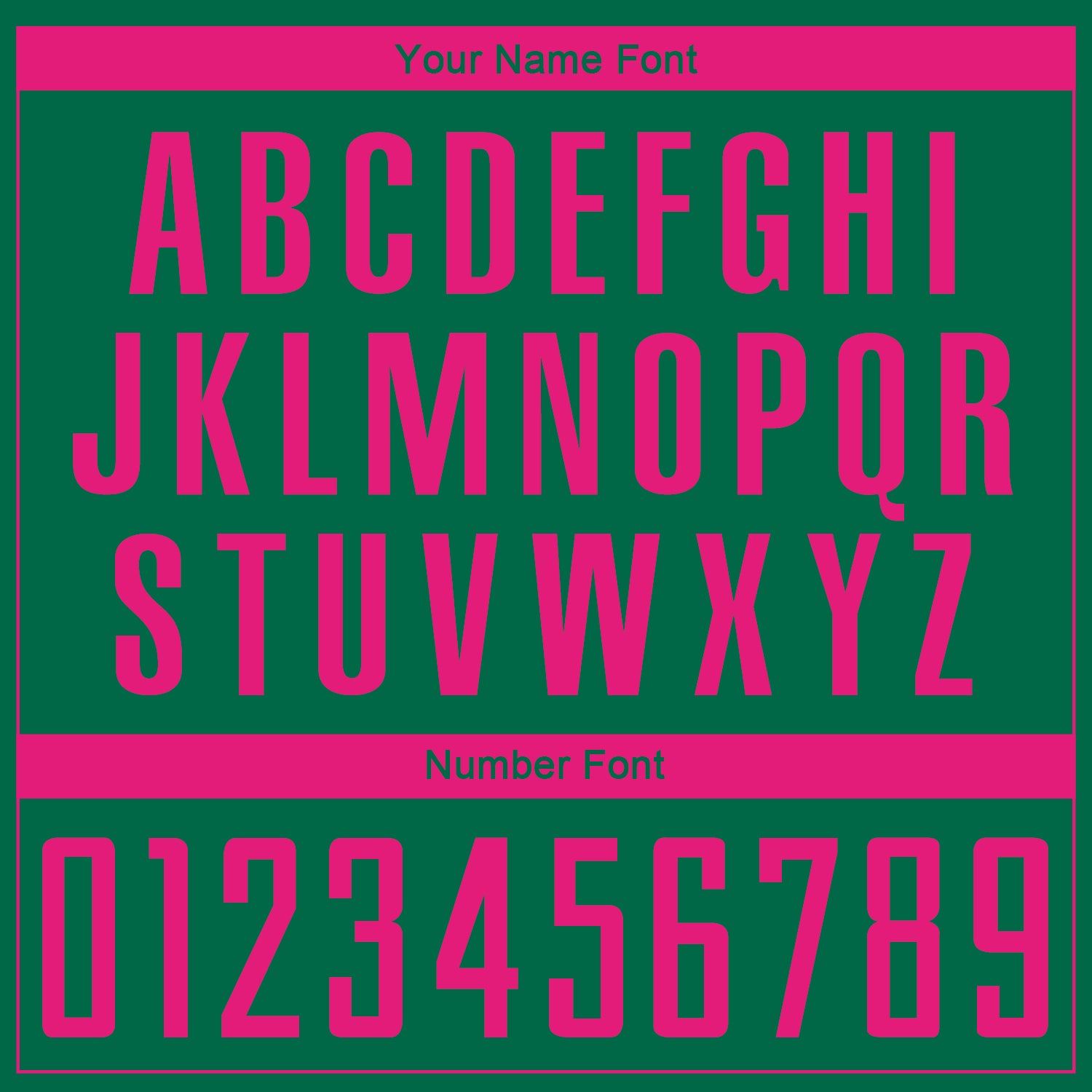 Custom Kelly Green Hot Pink Sublimation Soccer Uniform Jersey