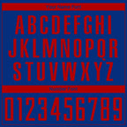 Custom Royal Red Sublimation Soccer Uniform Jersey