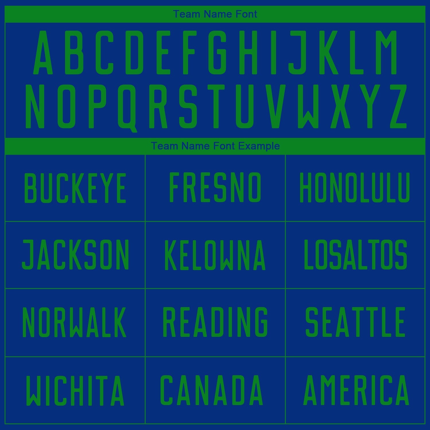 Custom Royal Grass Green Sublimation Soccer Uniform Jersey