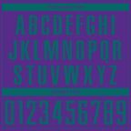 Custom Purple Teal Sublimation Soccer Uniform Jersey