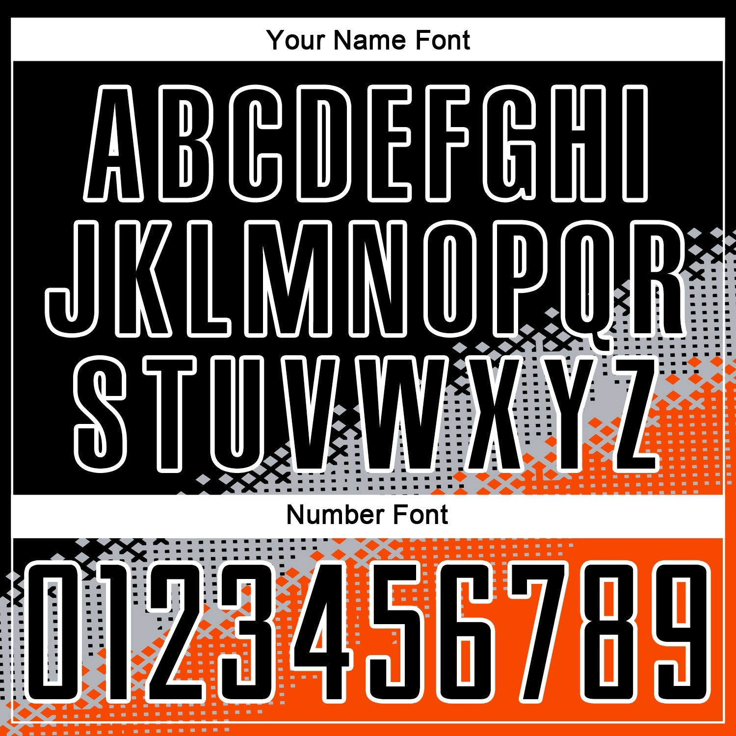 Custom Black Gray-Orange Gradient Geometric Shape Sublimation Soccer Uniform Jersey