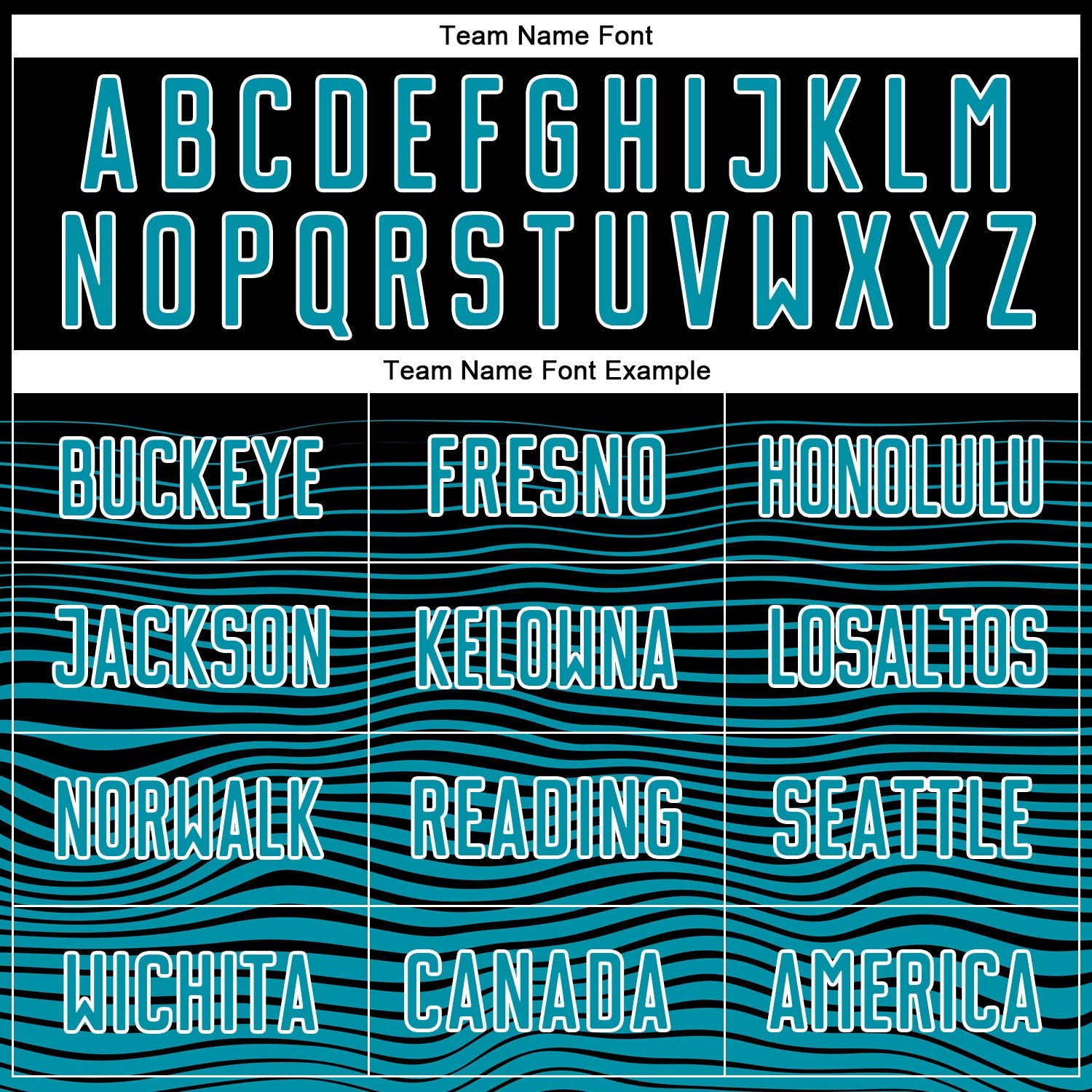 Custom Black Teal-White Gradient Line Sublimation Soccer Uniform Jersey