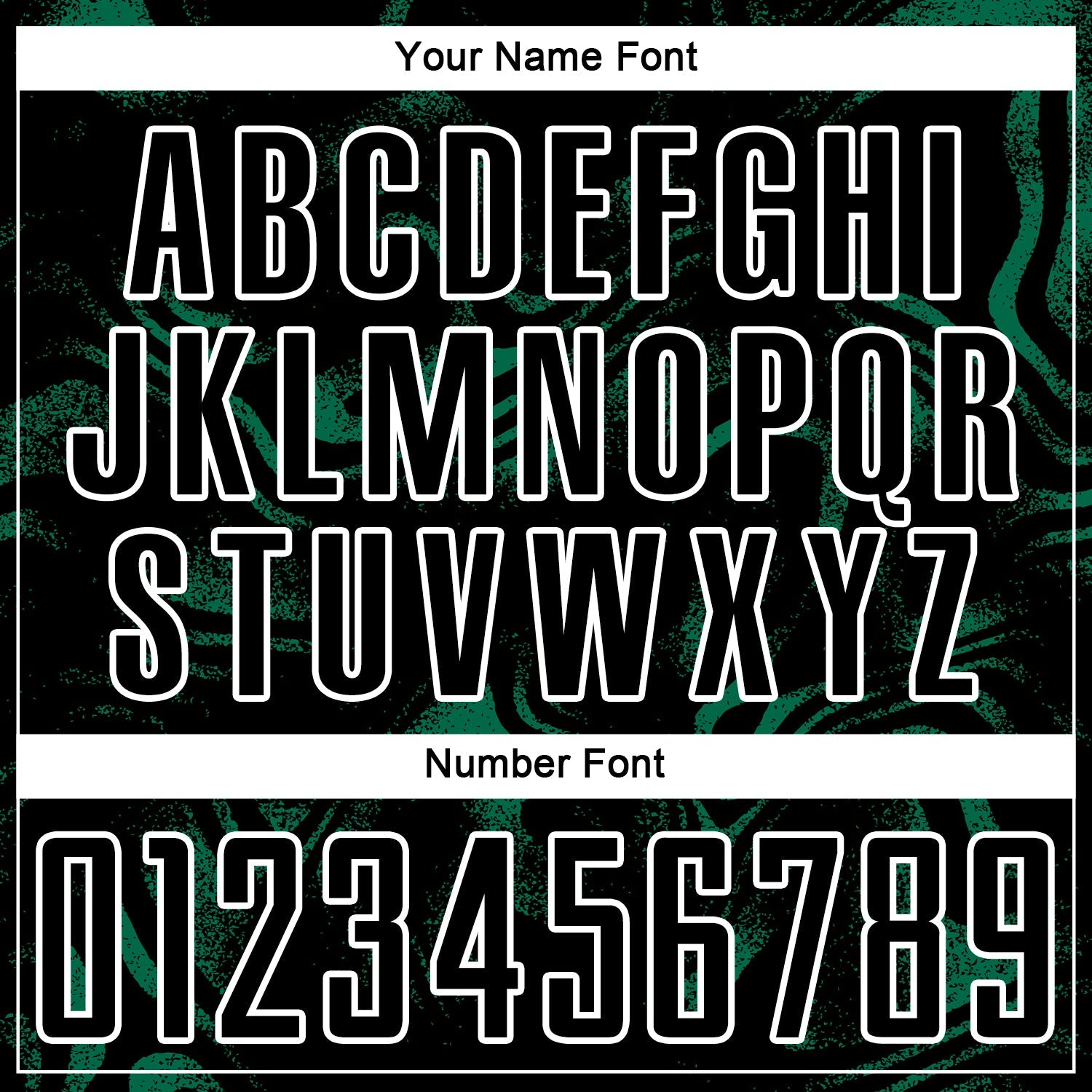 Custom Black Kelly Green-White Abstract Liquid Sublimation Soccer Uniform Jersey