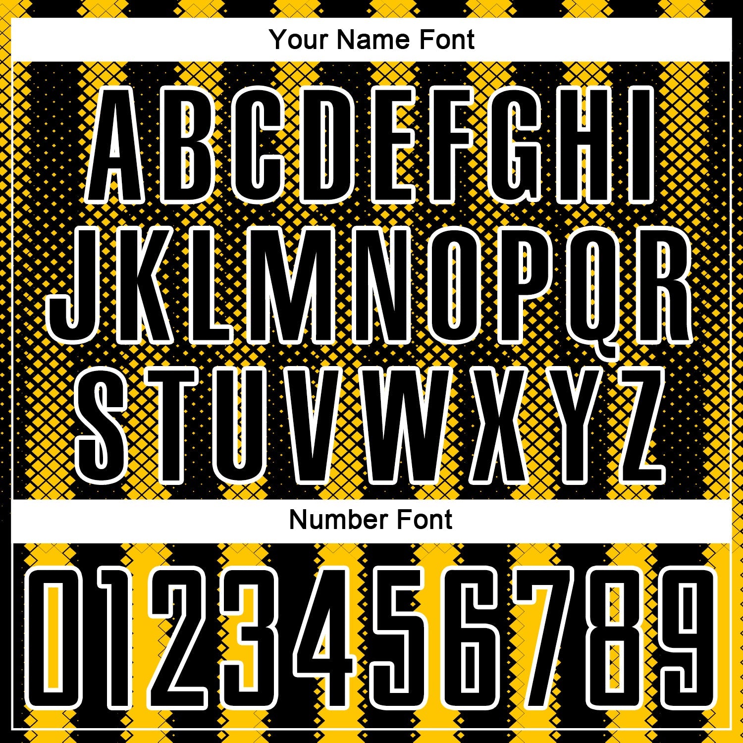 Custom Black Yellow-White Geometric Shape Sublimation Soccer Uniform Jersey