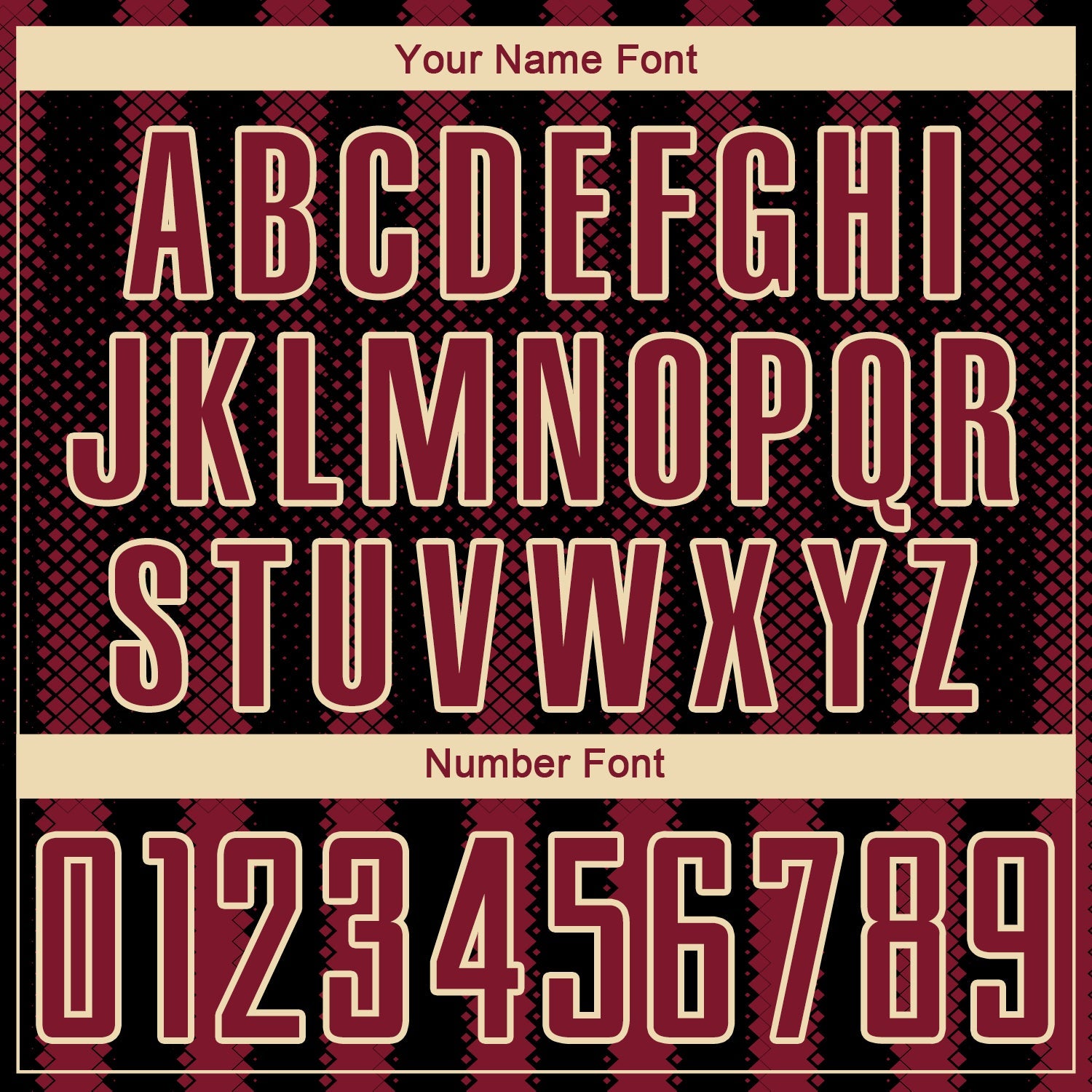 Custom Black Crimson-Cream Geometric Shape Sublimation Soccer Uniform Jersey