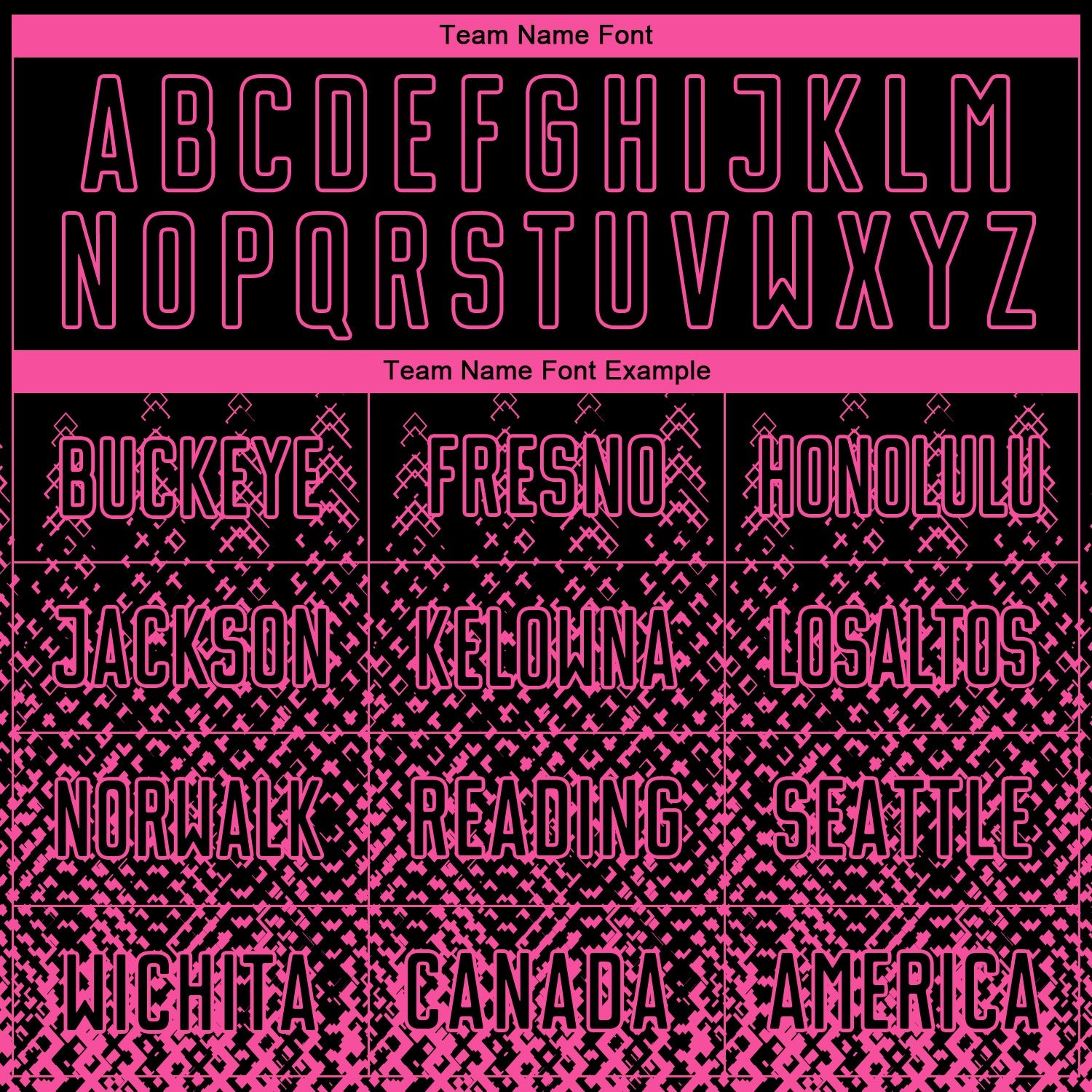 Custom Black Pink Geometric Shape Sublimation Soccer Uniform Jersey