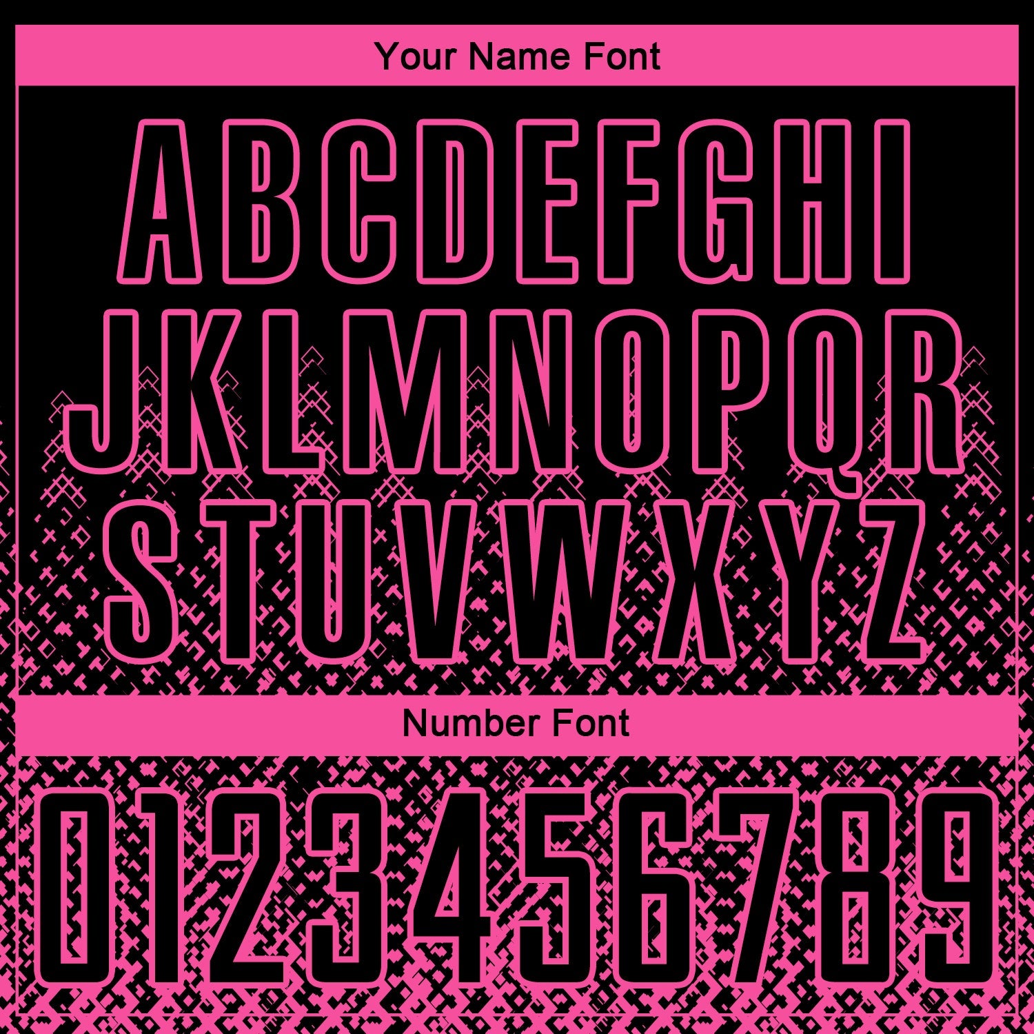 Custom Black Pink Geometric Shape Sublimation Soccer Uniform Jersey