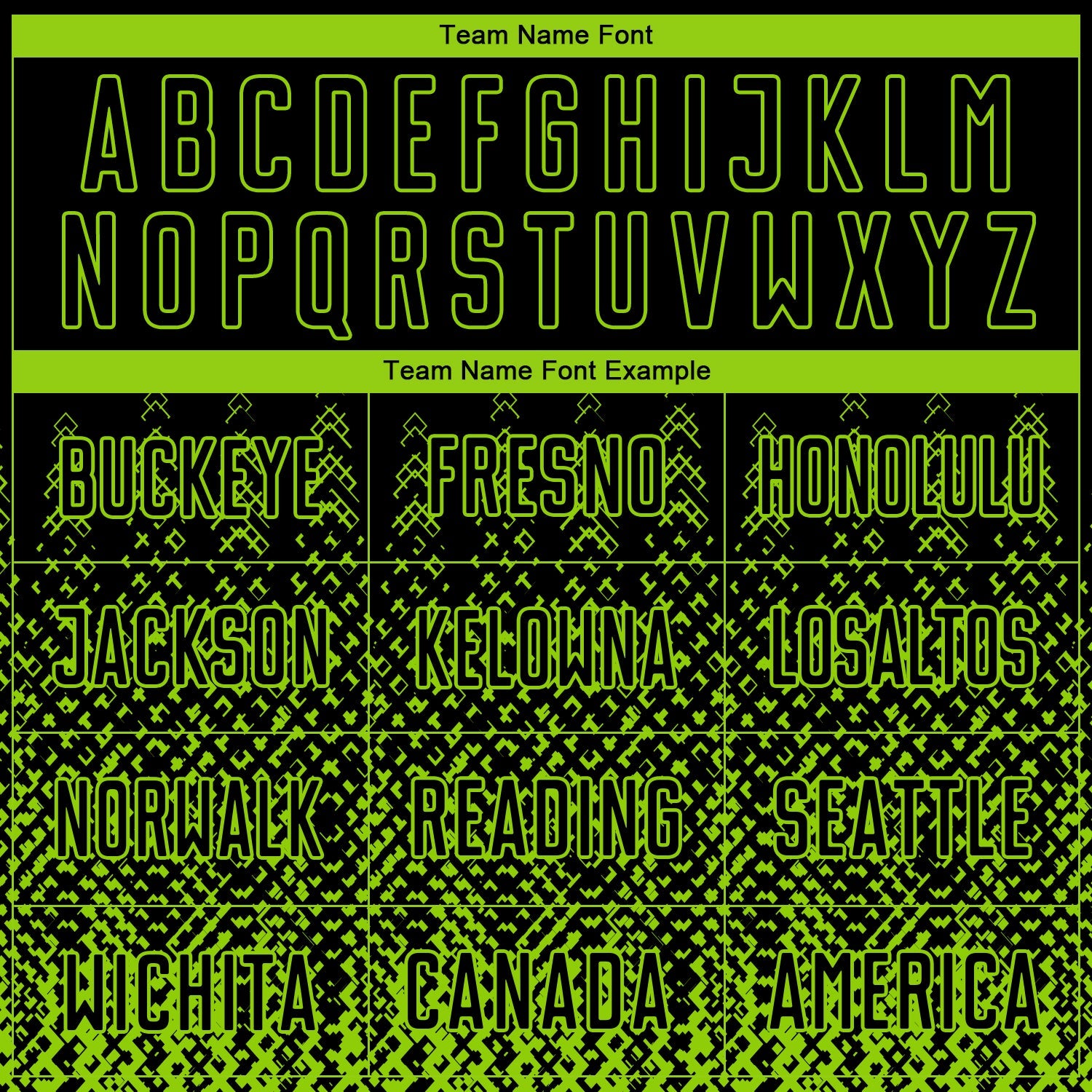 Custom Black Neon Green Geometric Shape Sublimation Soccer Uniform Jersey