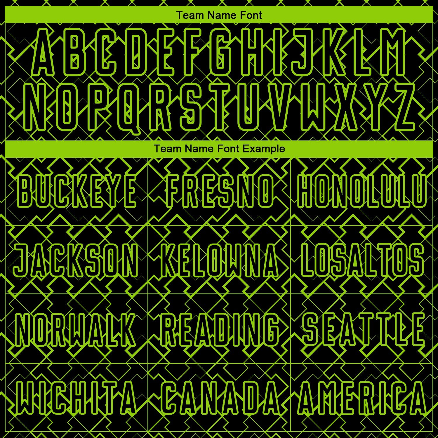 Custom Black Neon Green Geometric Shape Sublimation Soccer Uniform Jersey